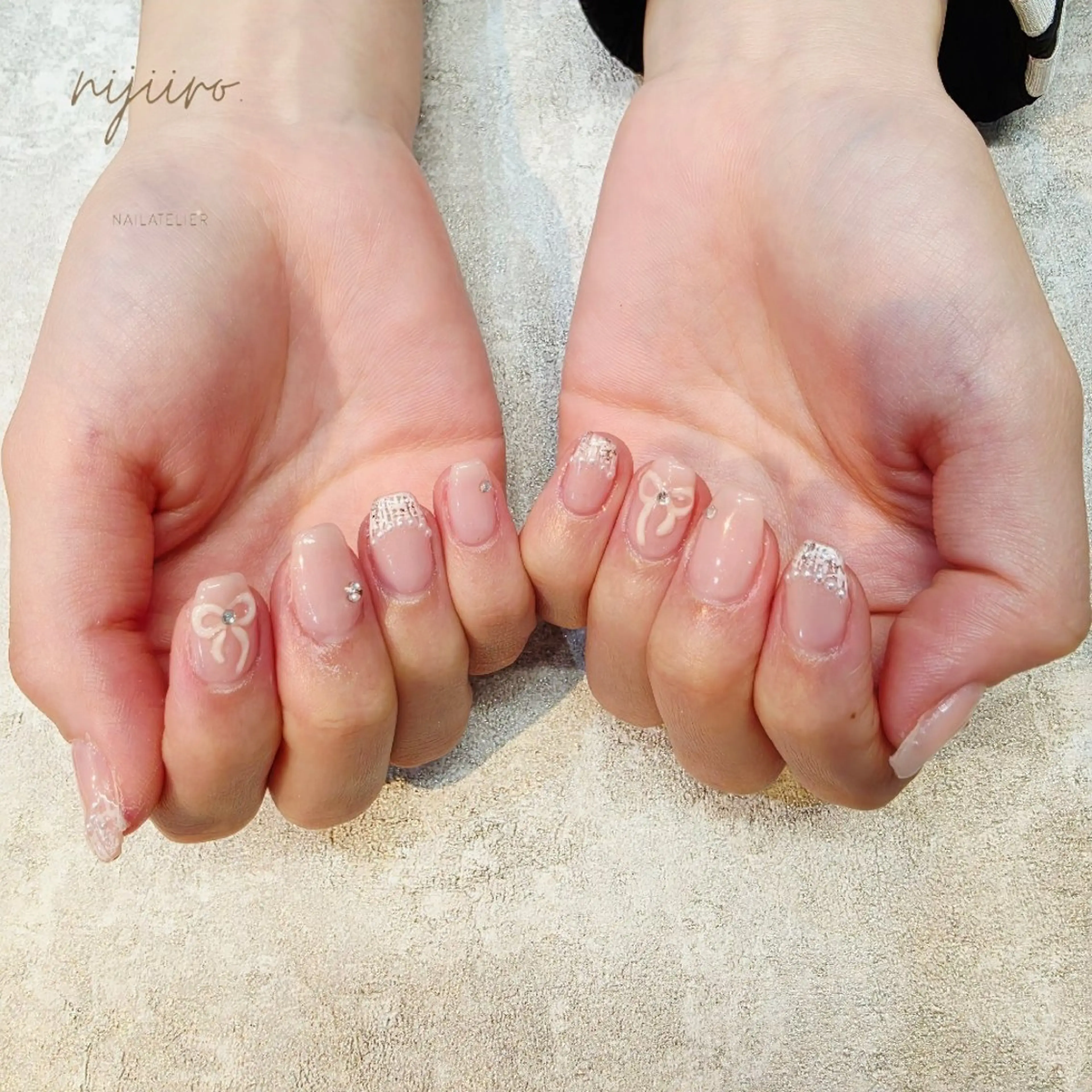 ネイル ハンドネイル nailatelier nijiiro.所属・nijiiro🌈 サトウのネイルデザイン