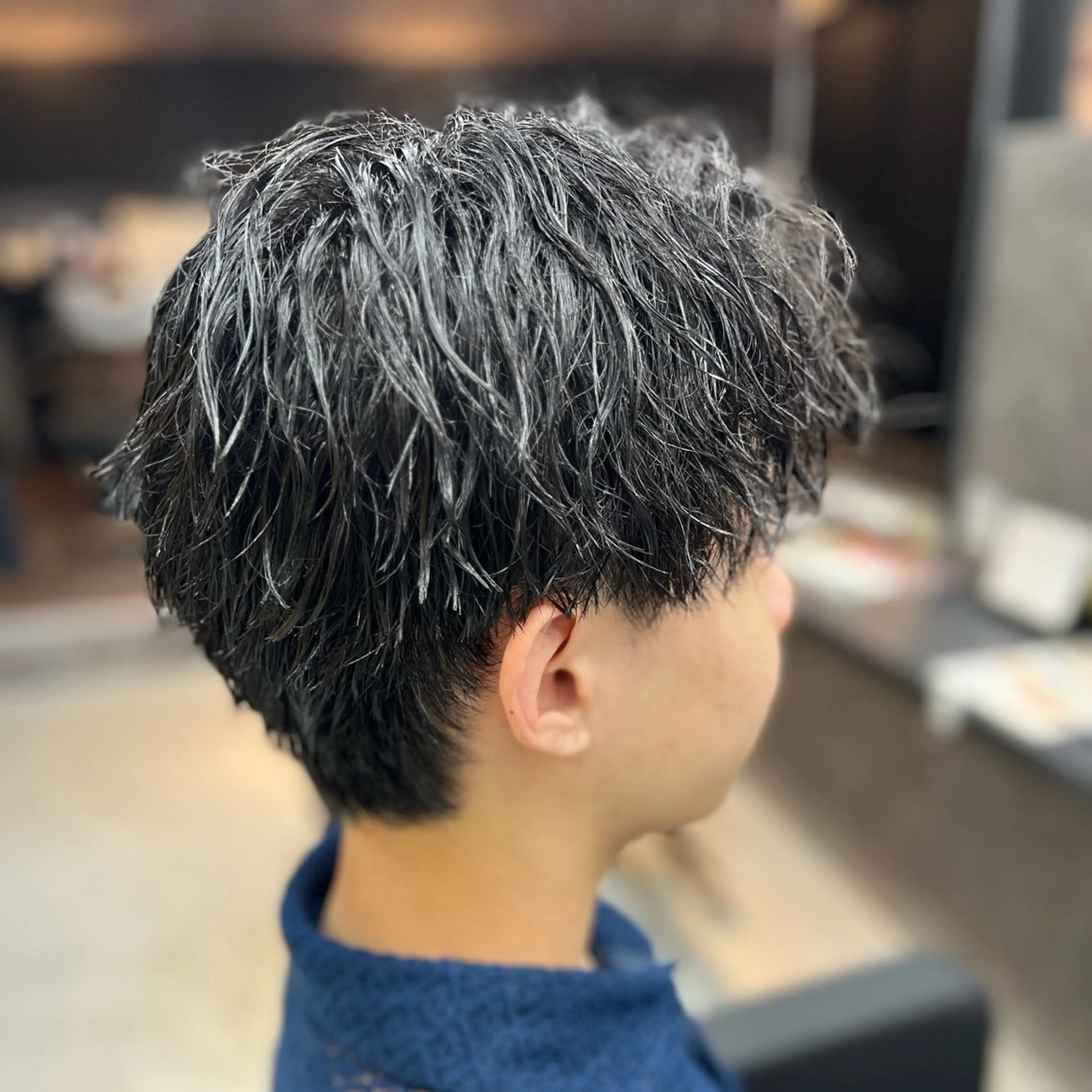 ショート パーマ メンズ 錦糸町/Men's cutパーマ石川史弥のヘアスタイル