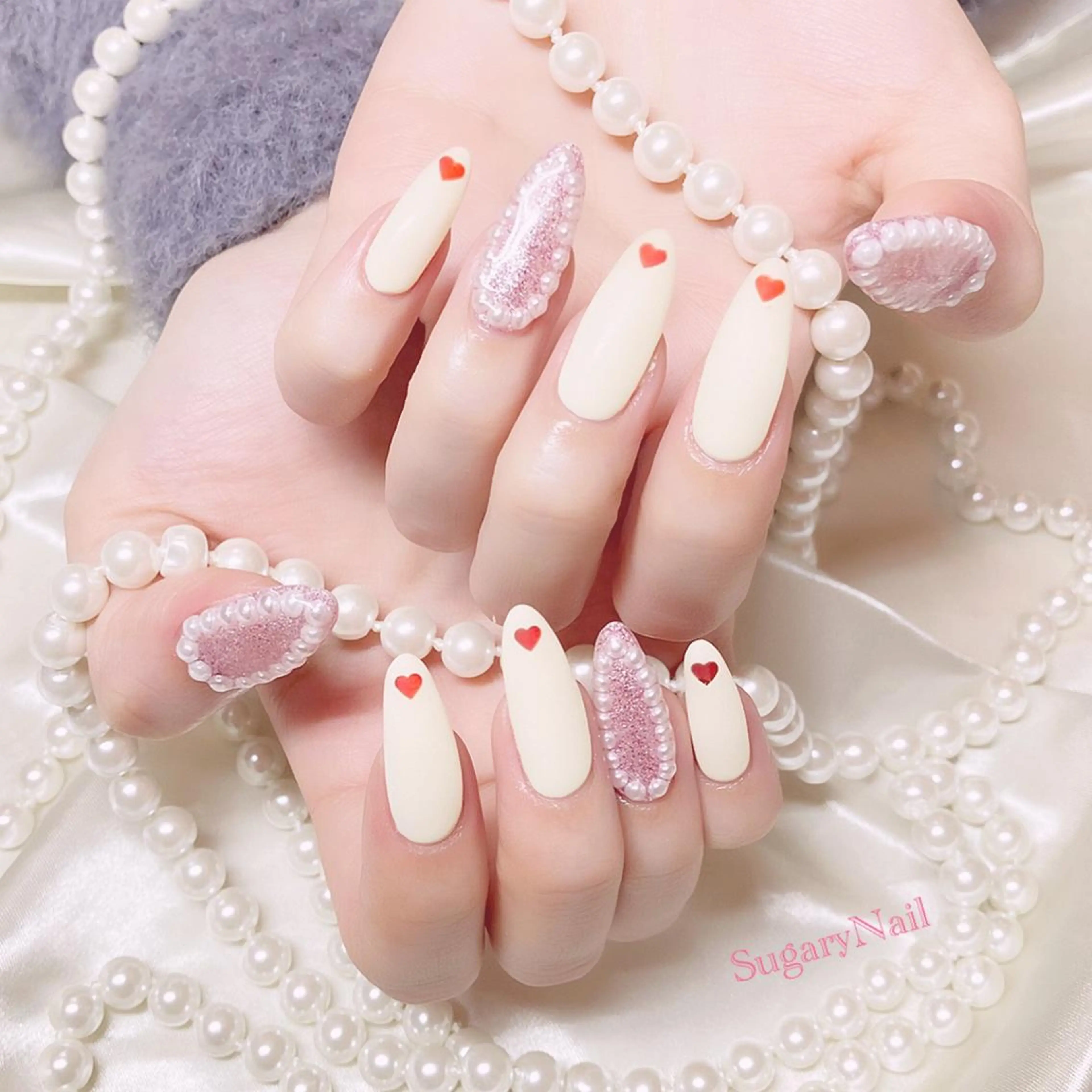 ネイル ハンドネイル SugaryNail Rinaのネイルデザイン