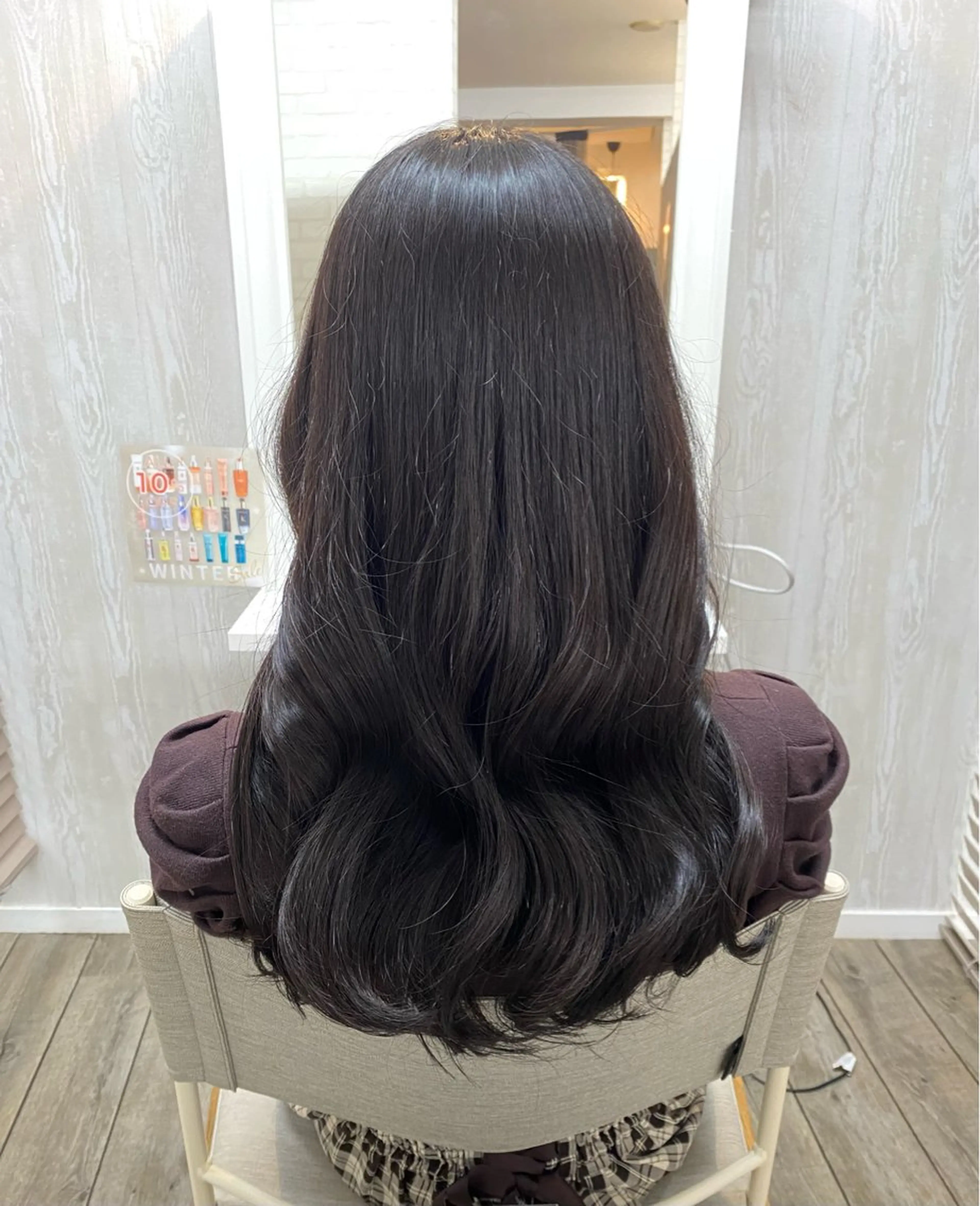 ロング カラー THETAふじみ野 野宮のヘアスタイル