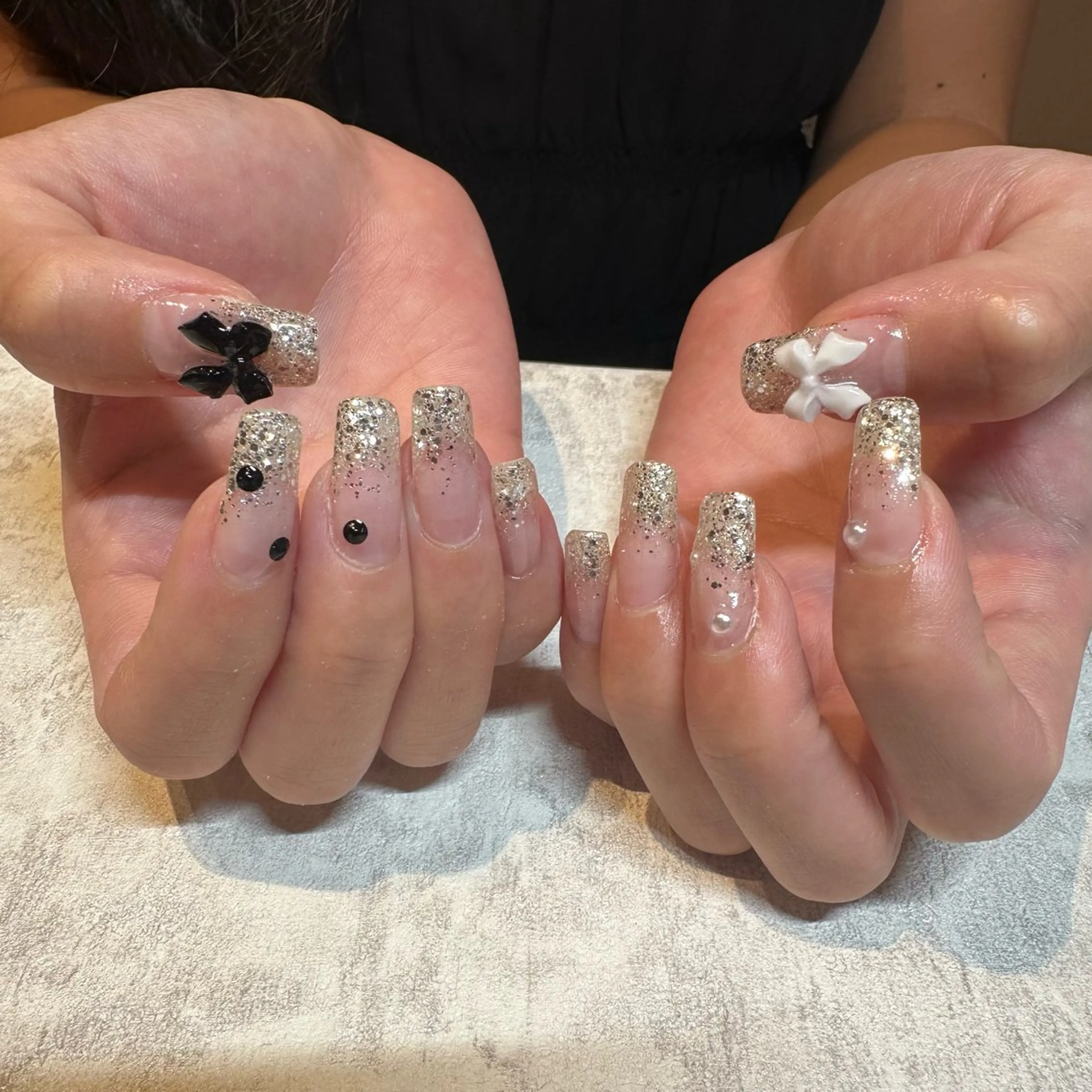 ネイル ストーンネイル ハンドネイル Tocowaka マエダのネイルデザイン