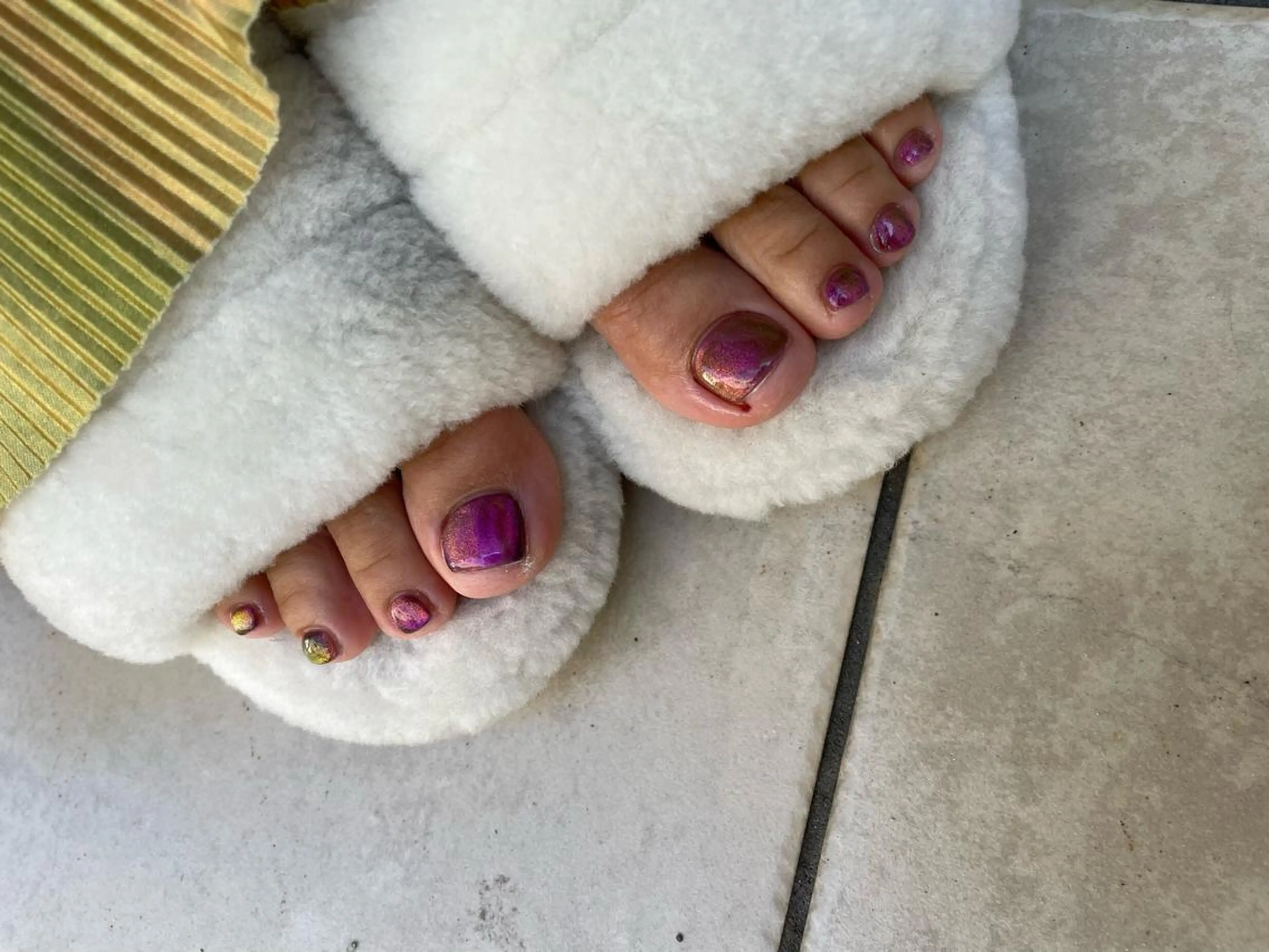 ロング カラー ヘアアレンジ キッズ ネイル マツエク・マツパ アイブロウ 福田 加奈のネイルデザイン