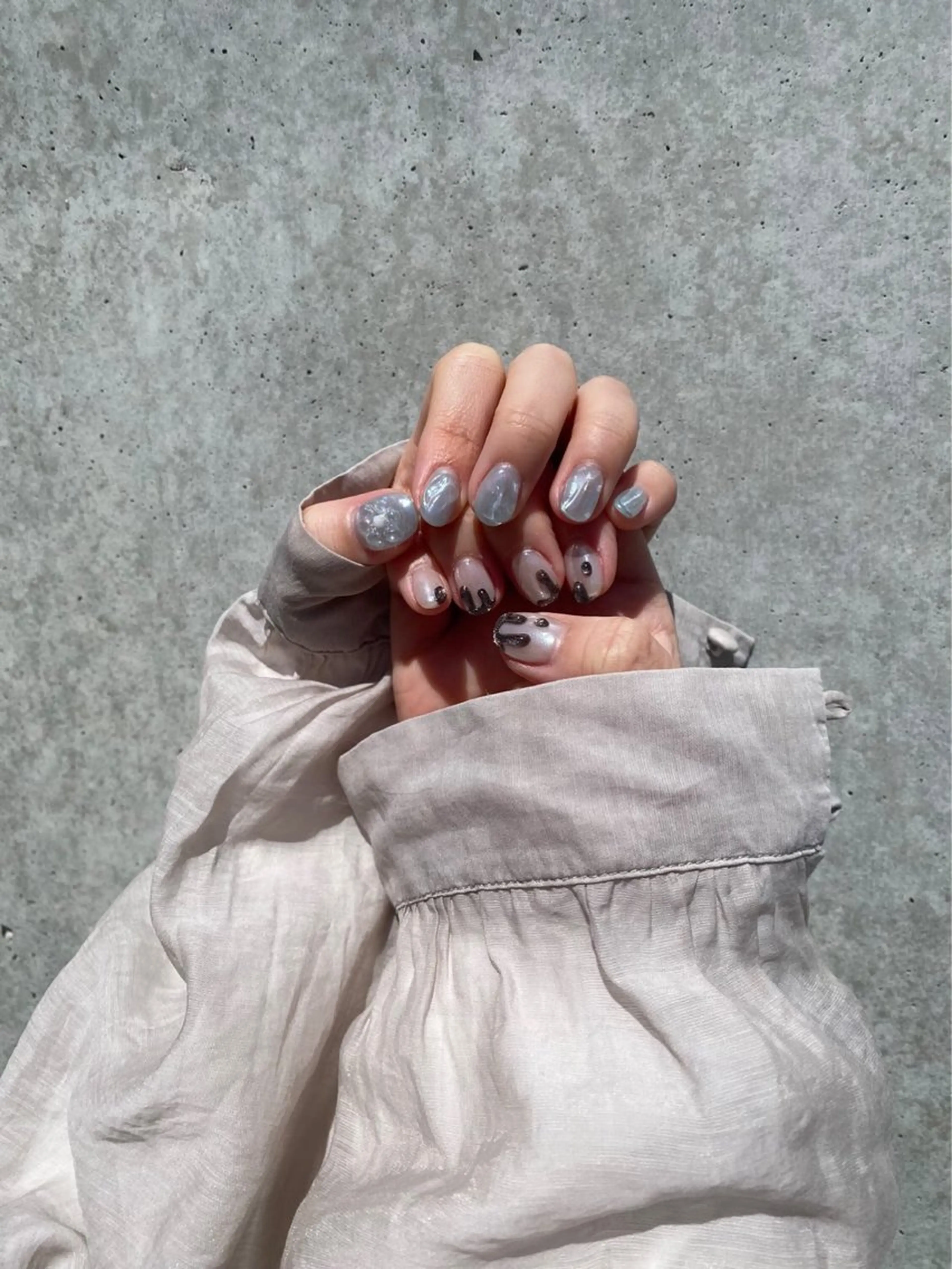 ネイル 持ち込み ニュアンスネイル ハンドネイル ハンドケア Charme. NOBUKOのネイルデザイン