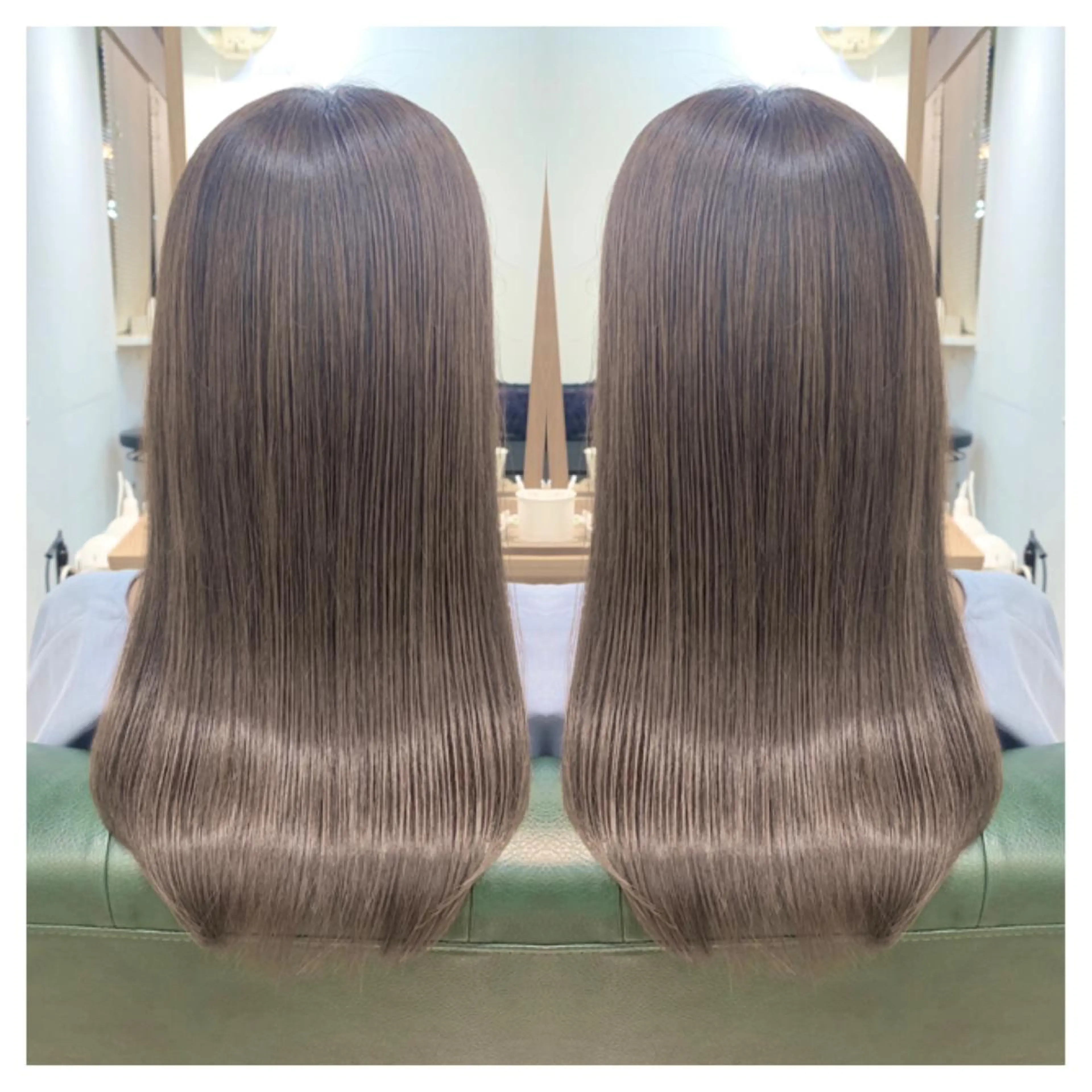 ロング カラー カット ヘアカラー トリートメント 村山 茉衣のヘアスタイル