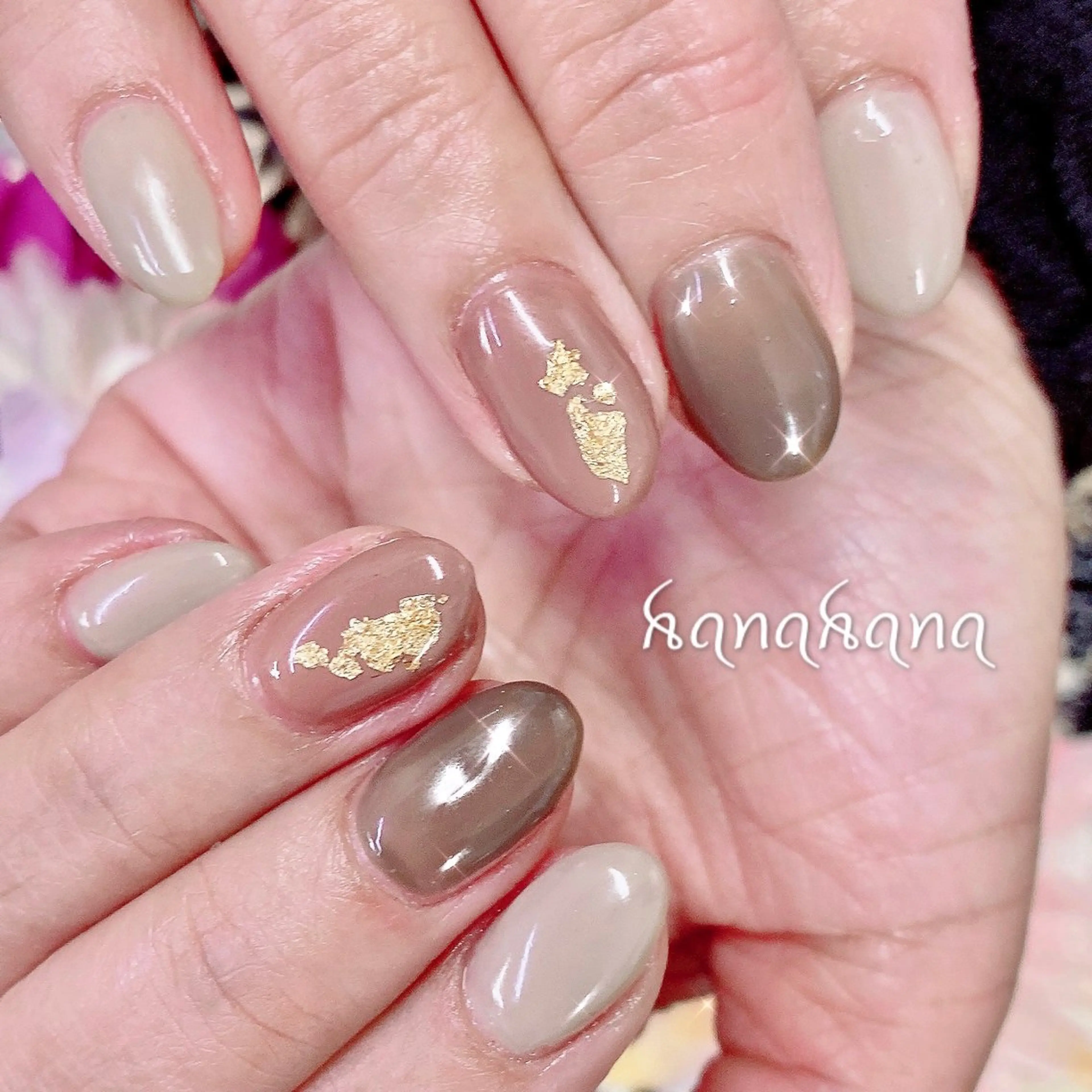 ネイル ジェルネイル HANAHANAのネイルデザイン