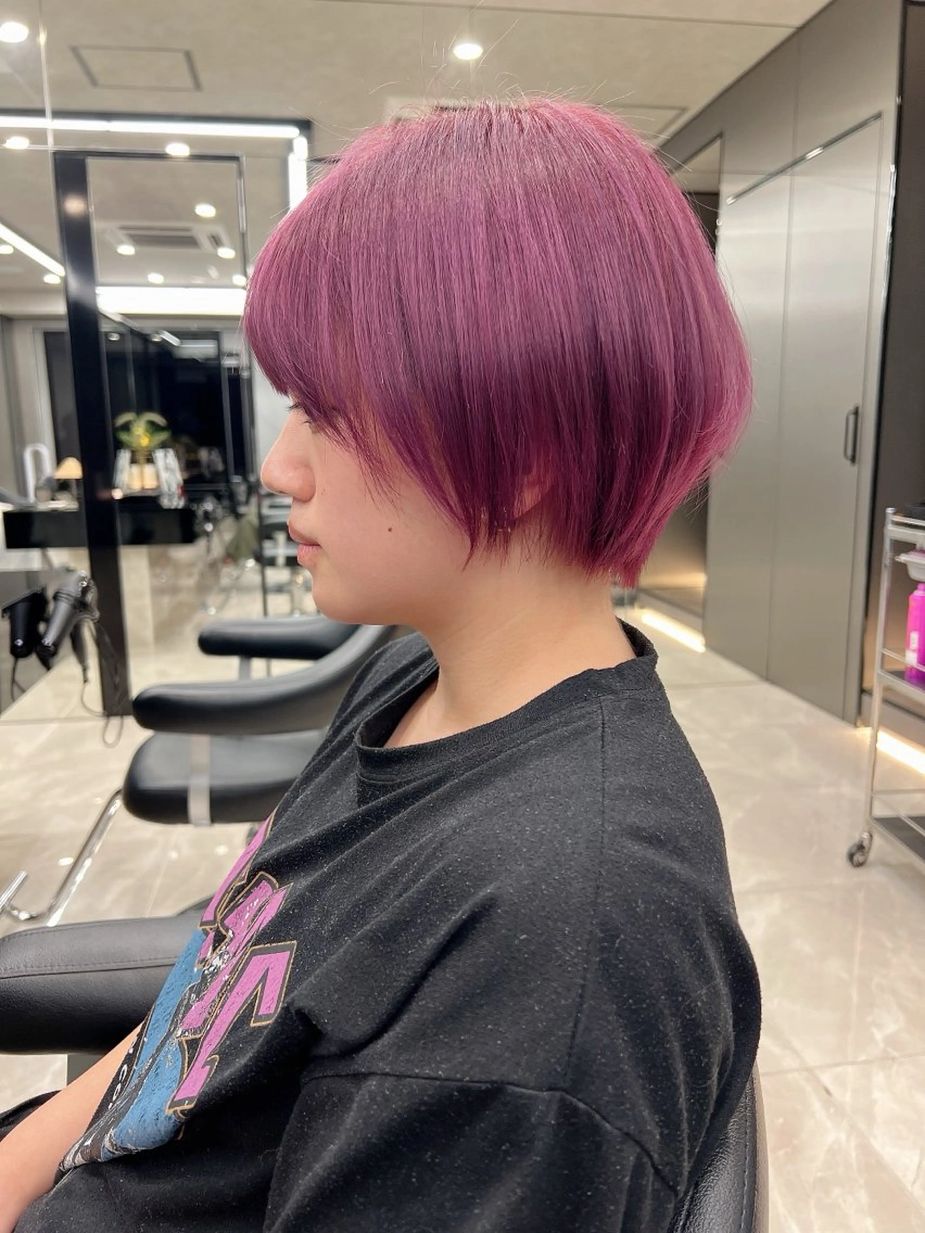 ショート カラー カット ヘアカラー トリートメント LA KING GINZA TOKYO所属・🧡ショートの達人 🧡SHOのヘアスタイル