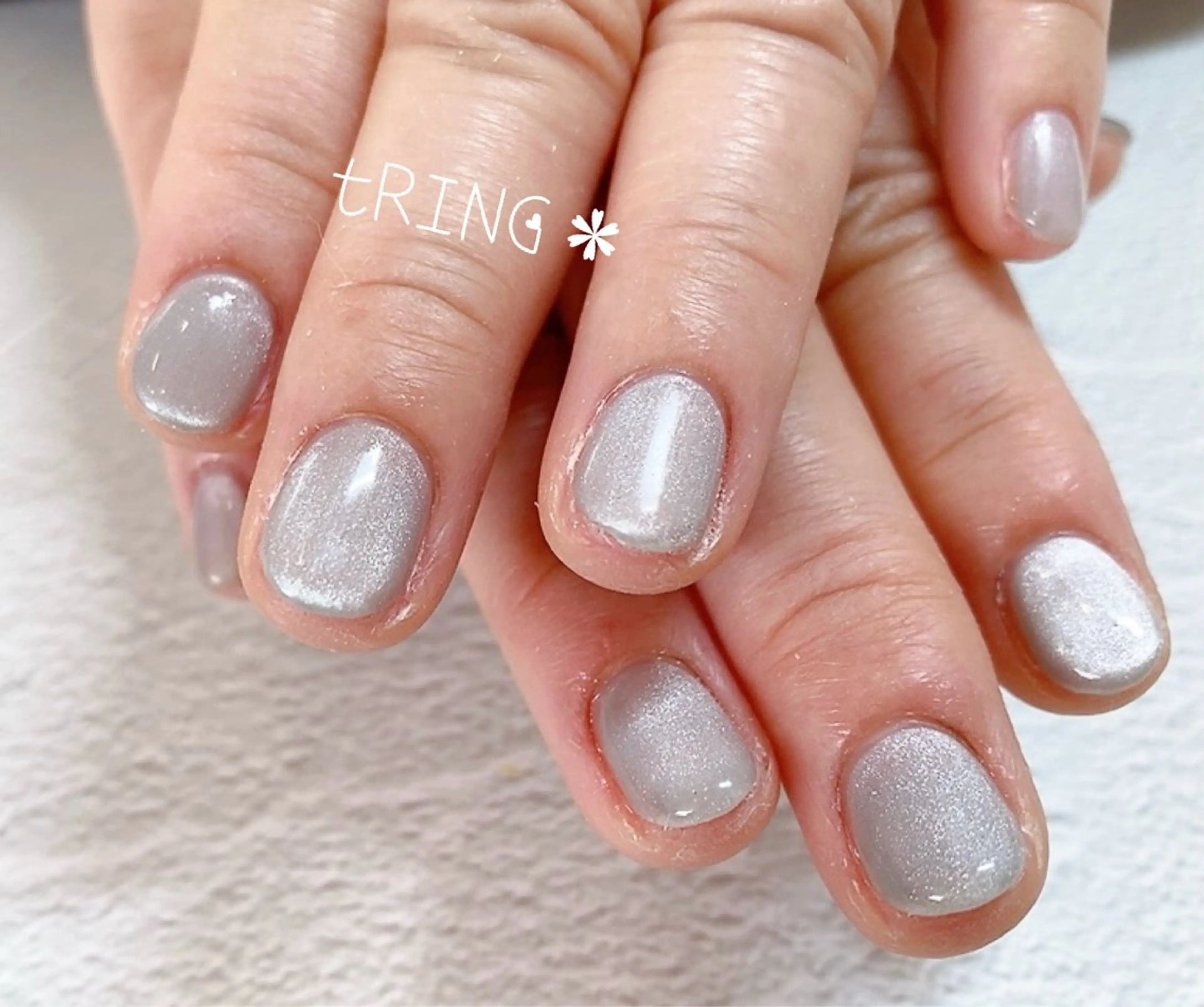 ネイル ハンドネイル tRING＊ しいの木台のネイルデザイン