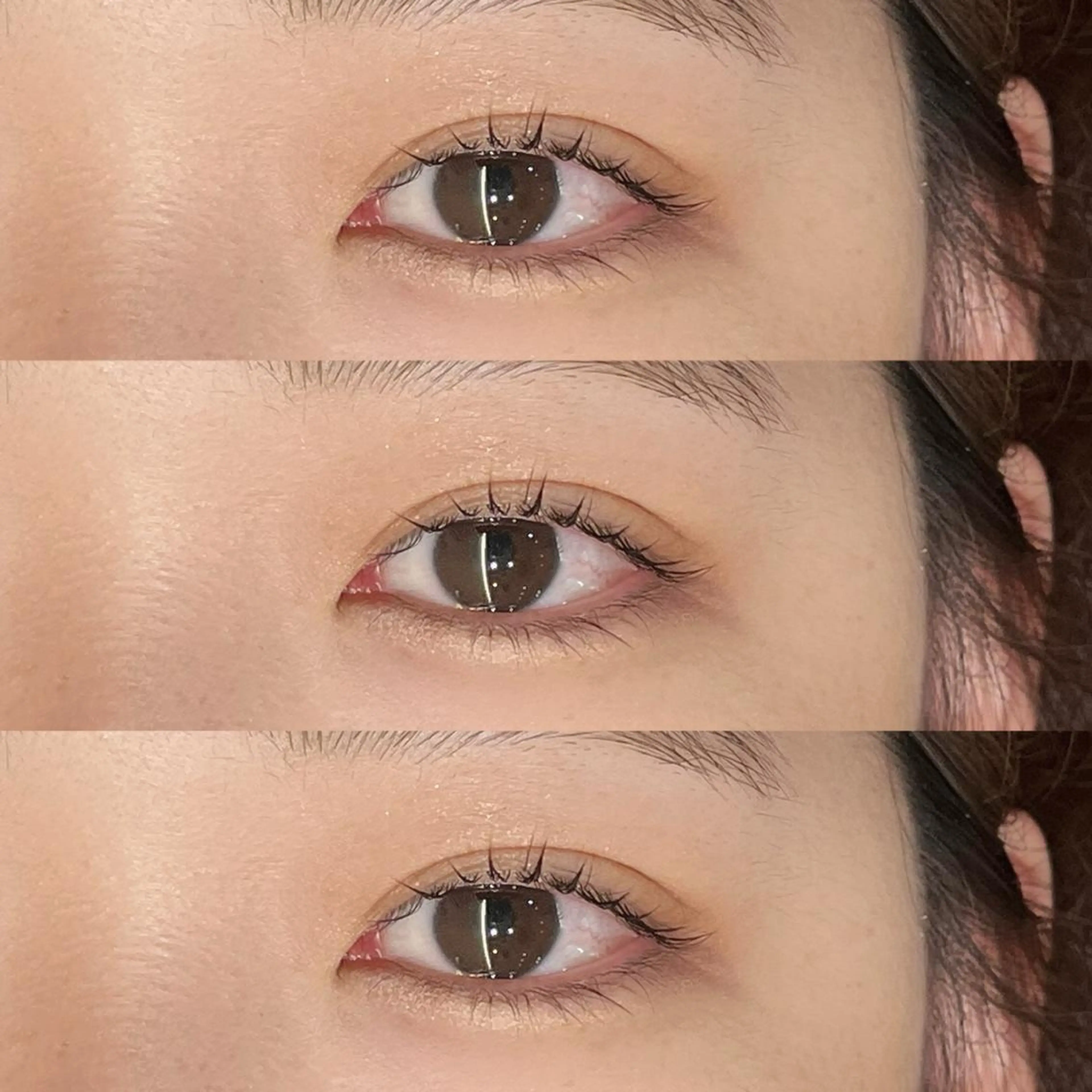 マツエク・マツパ ナチュラル 一重×まつ毛パーマ マツパ 棚橋 光海のヘアスタイル