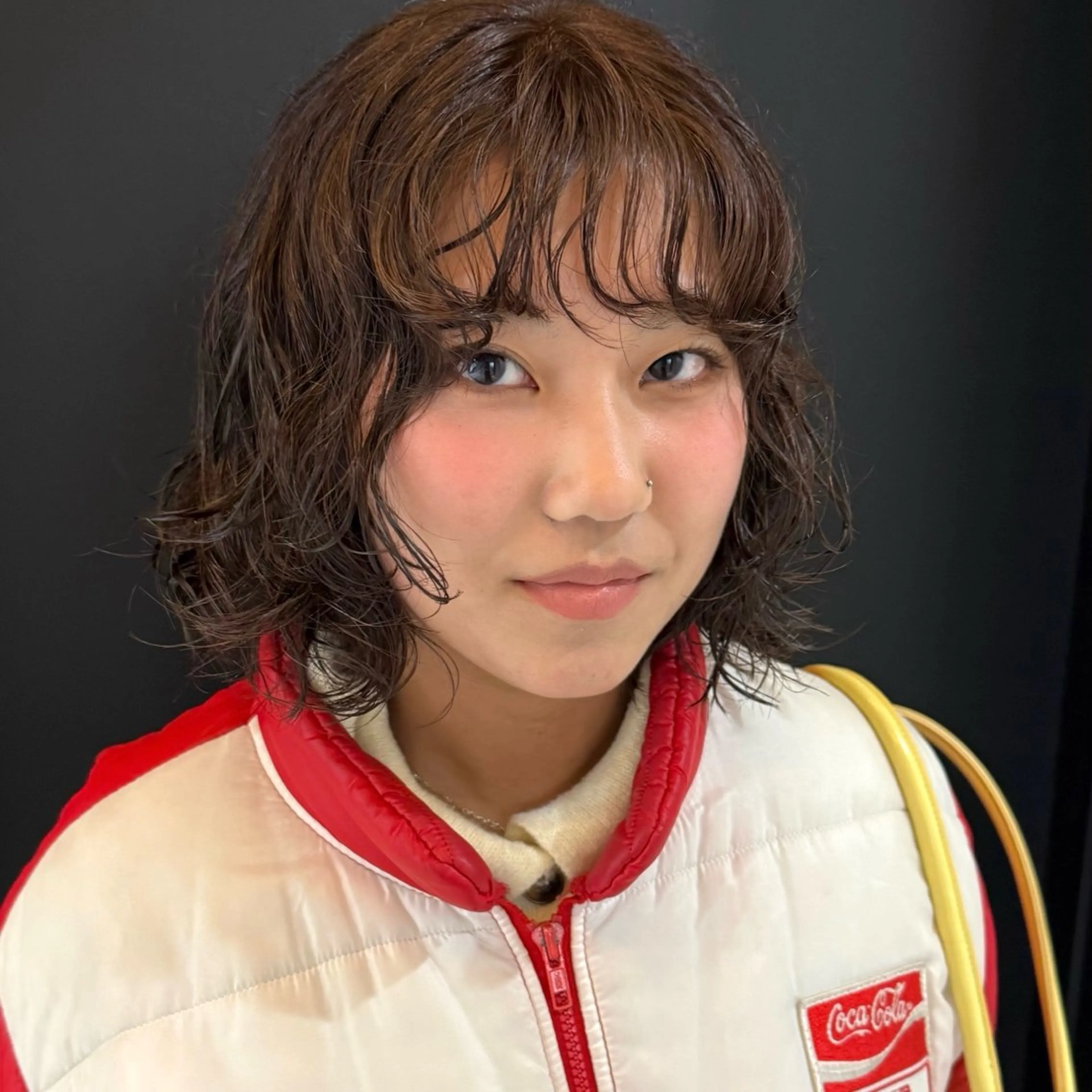 カラー ヘアカラー KAHO 大阪カラーモデル募集のヘアスタイル