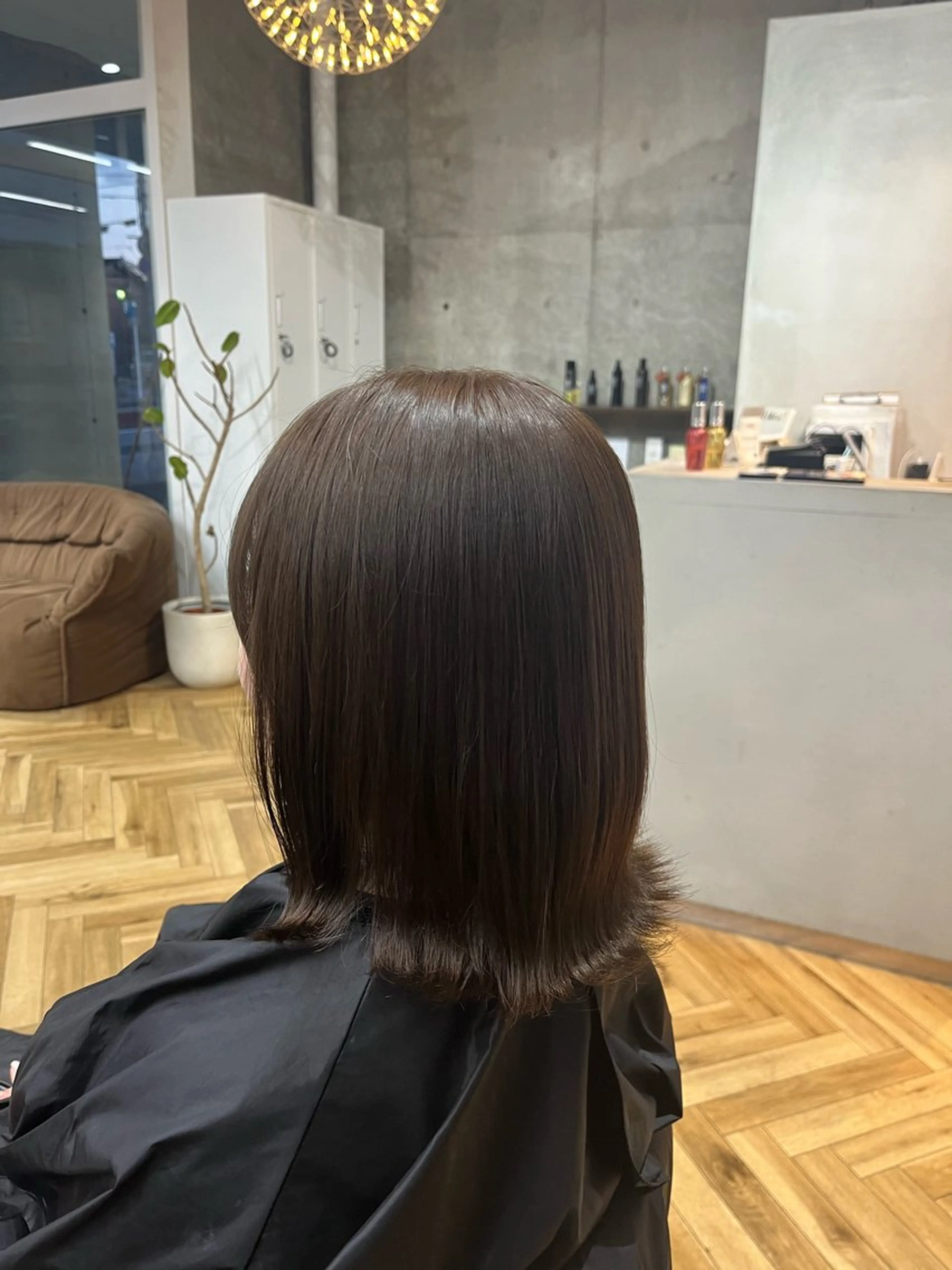 ミディアム 村田 彩菜のヘアスタイル