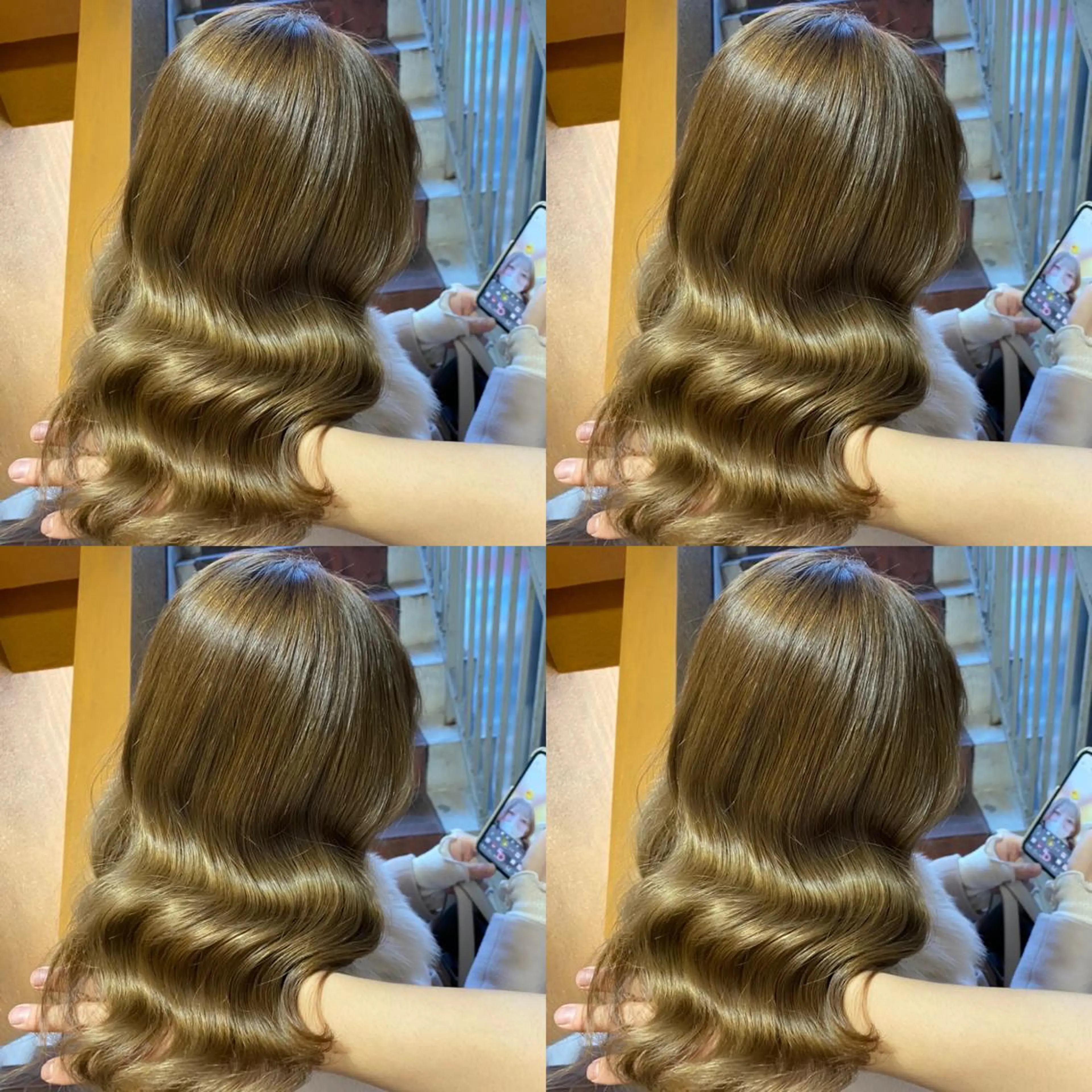 ミディアム カラー アッシュ ベージュカラー ハイライトカラー ハイトーンカラー イルミナカラー カット ヘアカラー トリートメント ご予約 宜しくお願いします！のヘアスタイル