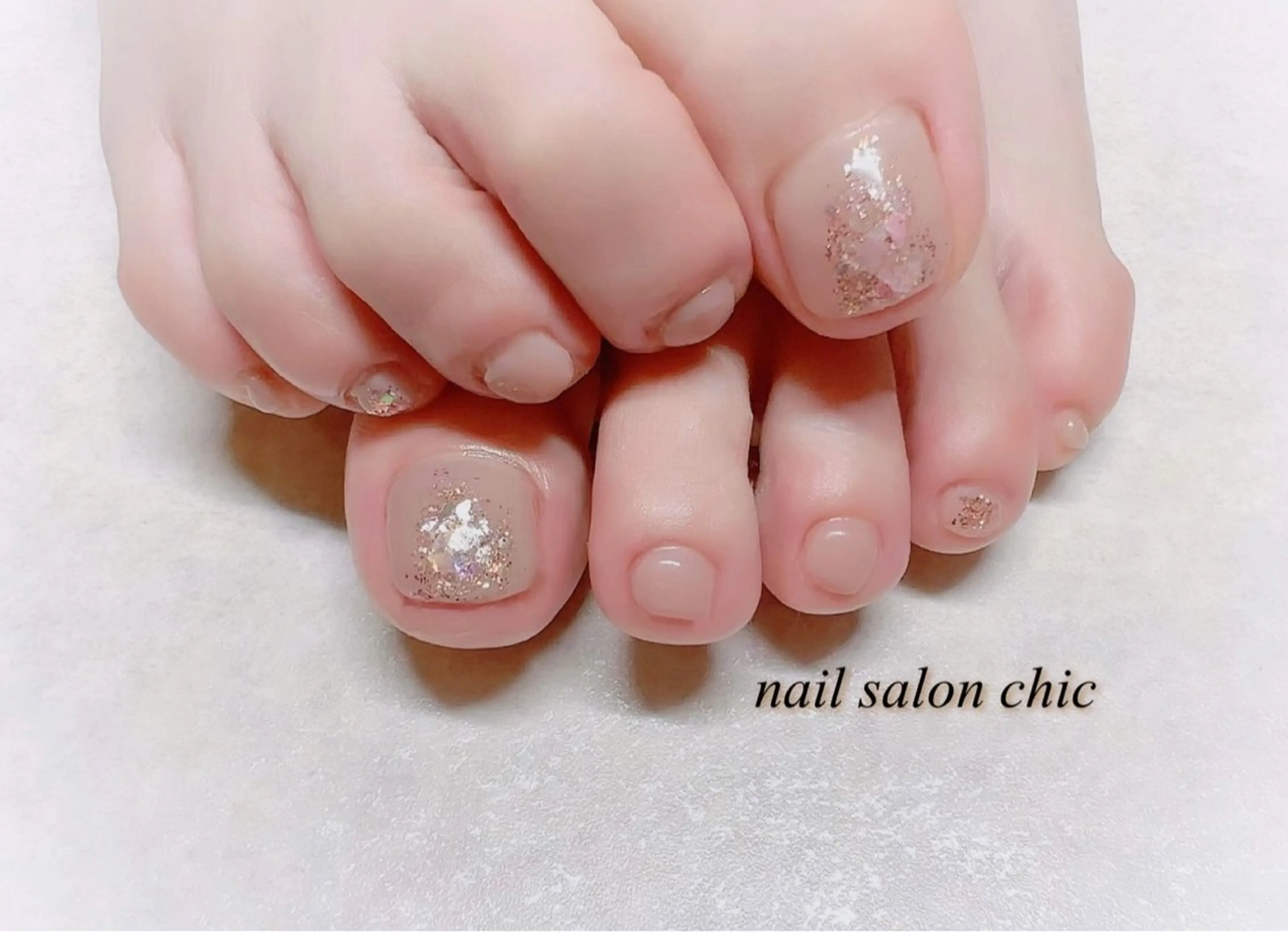 ネイル フットネイル nail salon chicのネイルデザイン