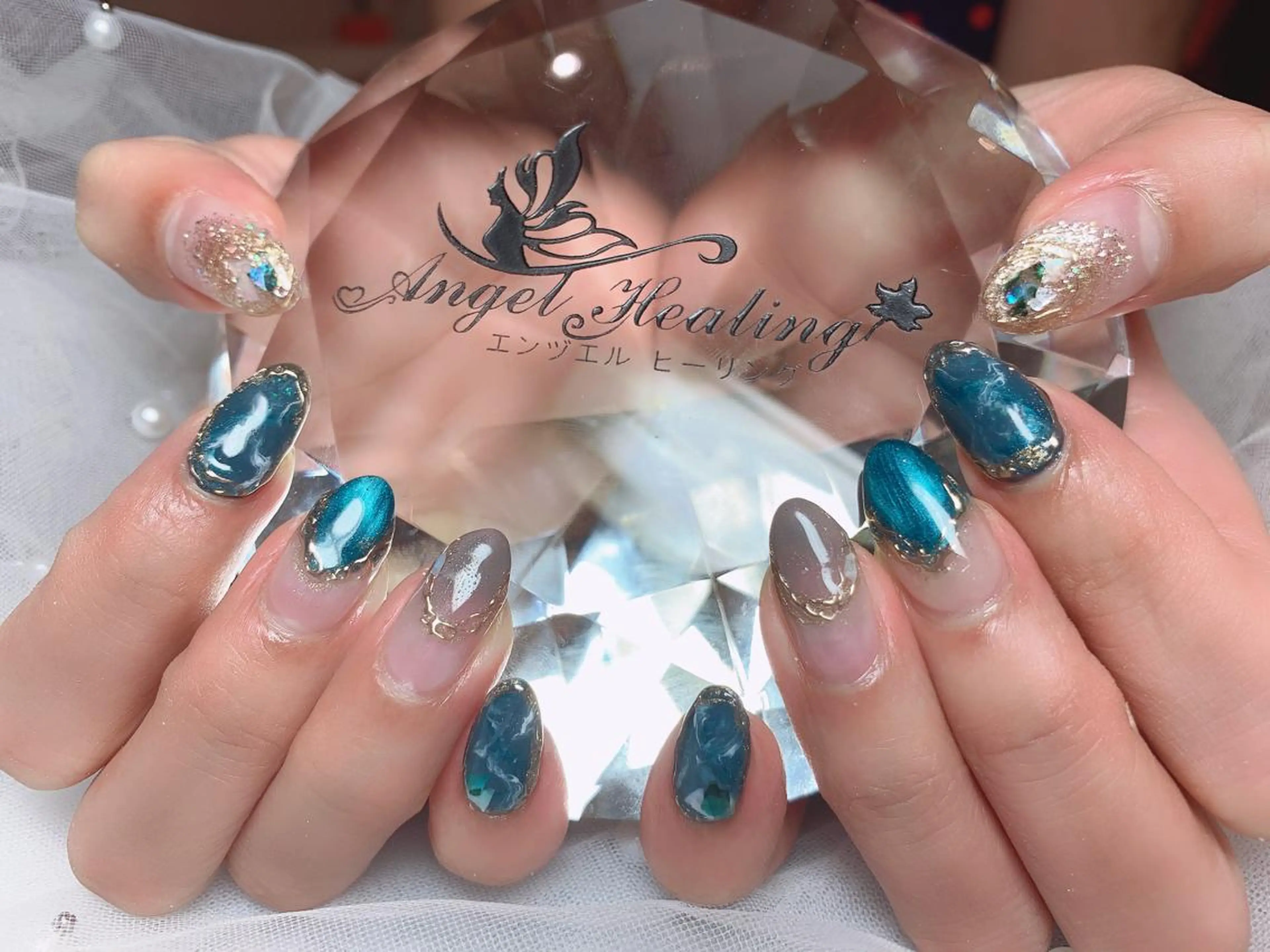 ネイル エンジェル ヒーリング 矢場町店のネイルデザイン