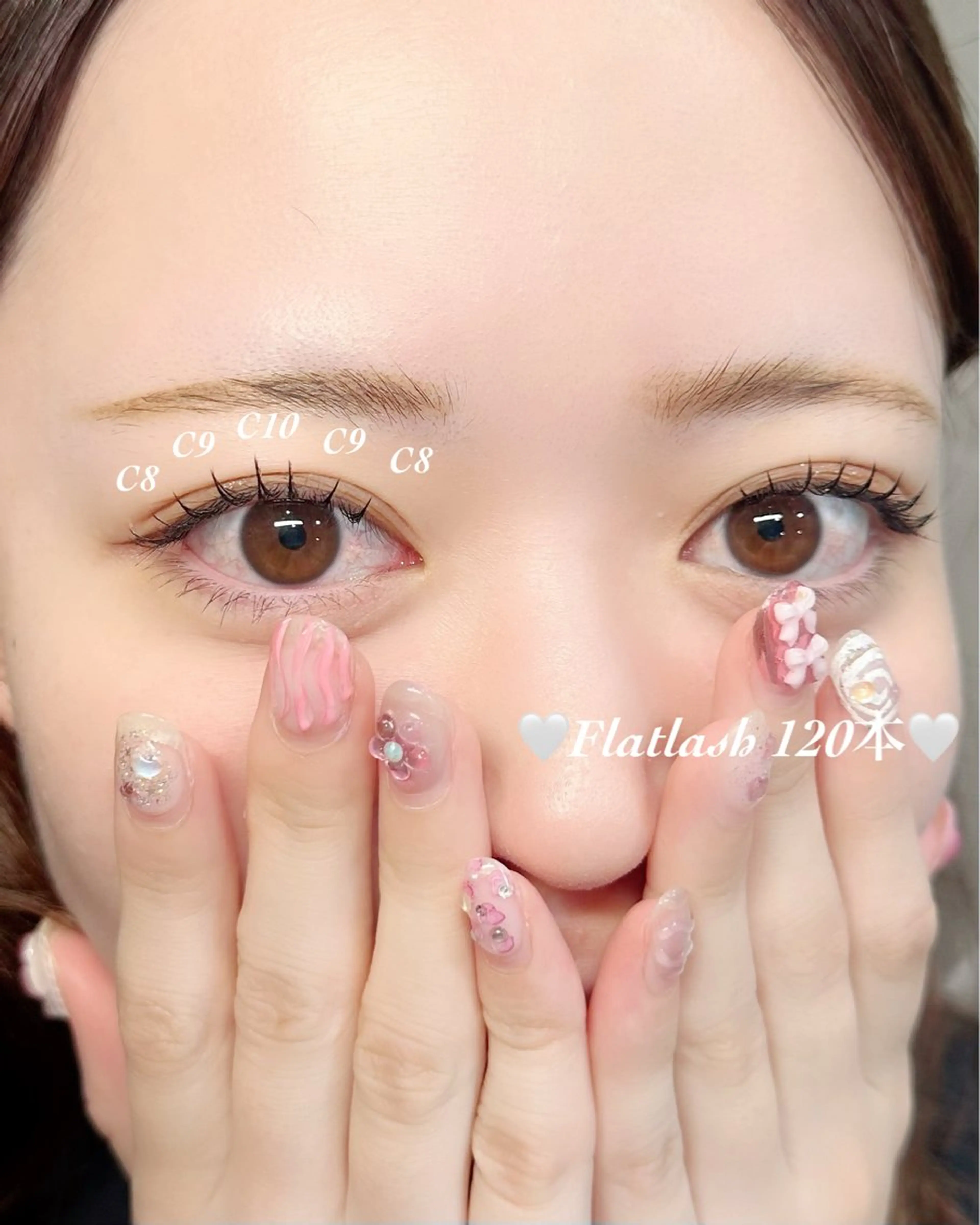 マツエク・マツパ マツエク ICON.whip所属・Aya ICON.whipのマツエク・マツパデザイン