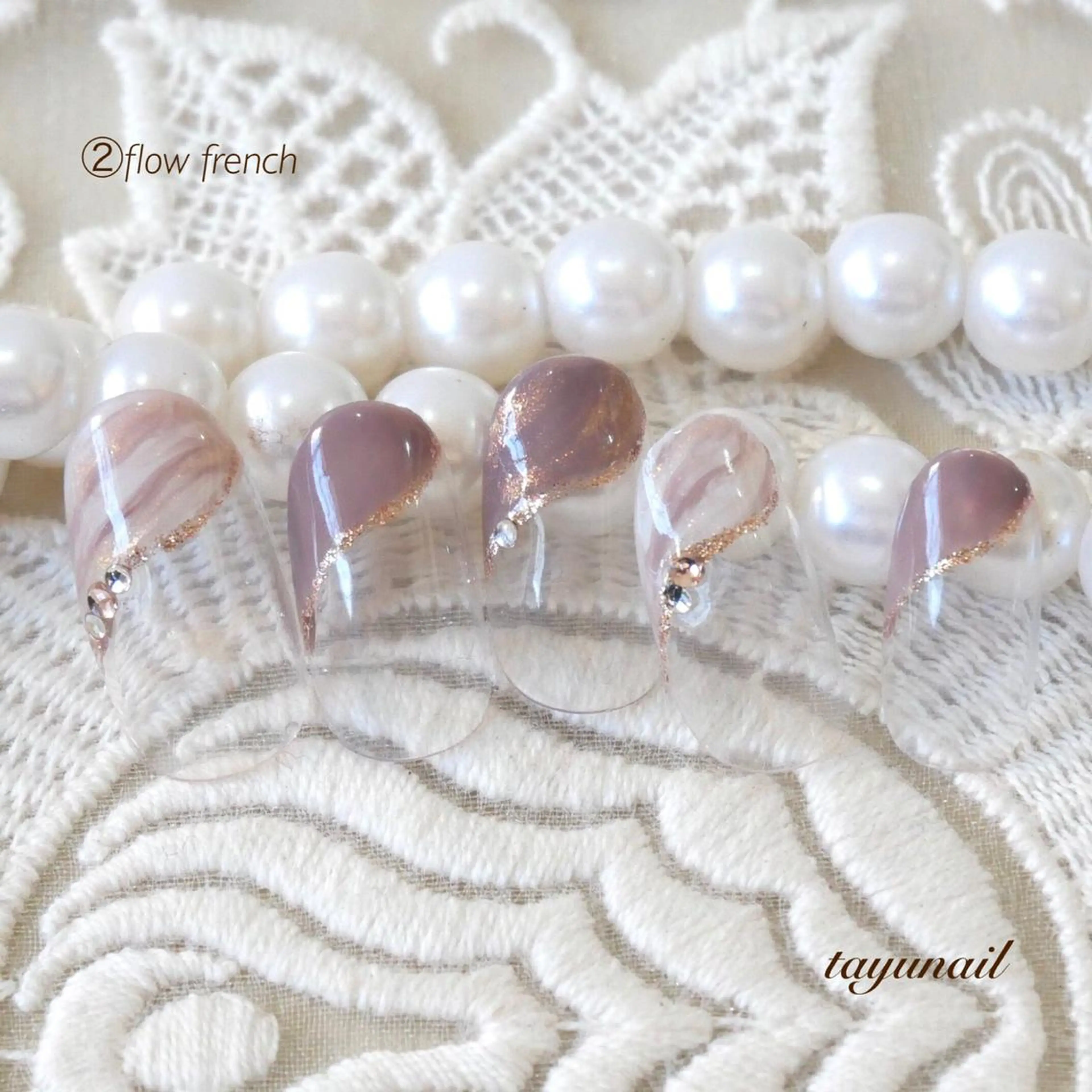 ネイル ネイルサロン・ネイルスクール　たゆnail所属・ネイルサロン 【たゆnail】のネイルデザイン