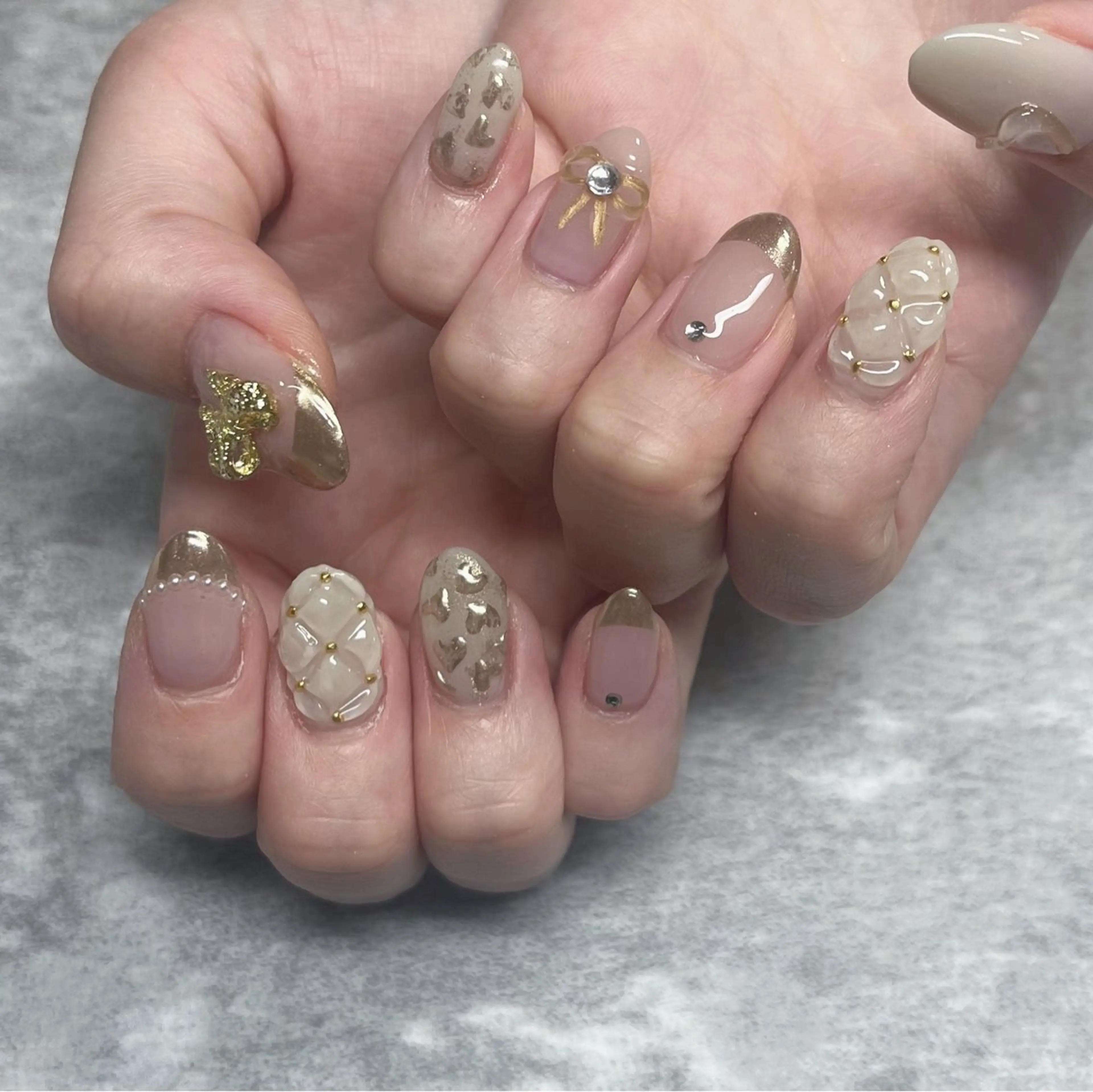 ネイル Protea きぬがわ らむのネイルデザイン