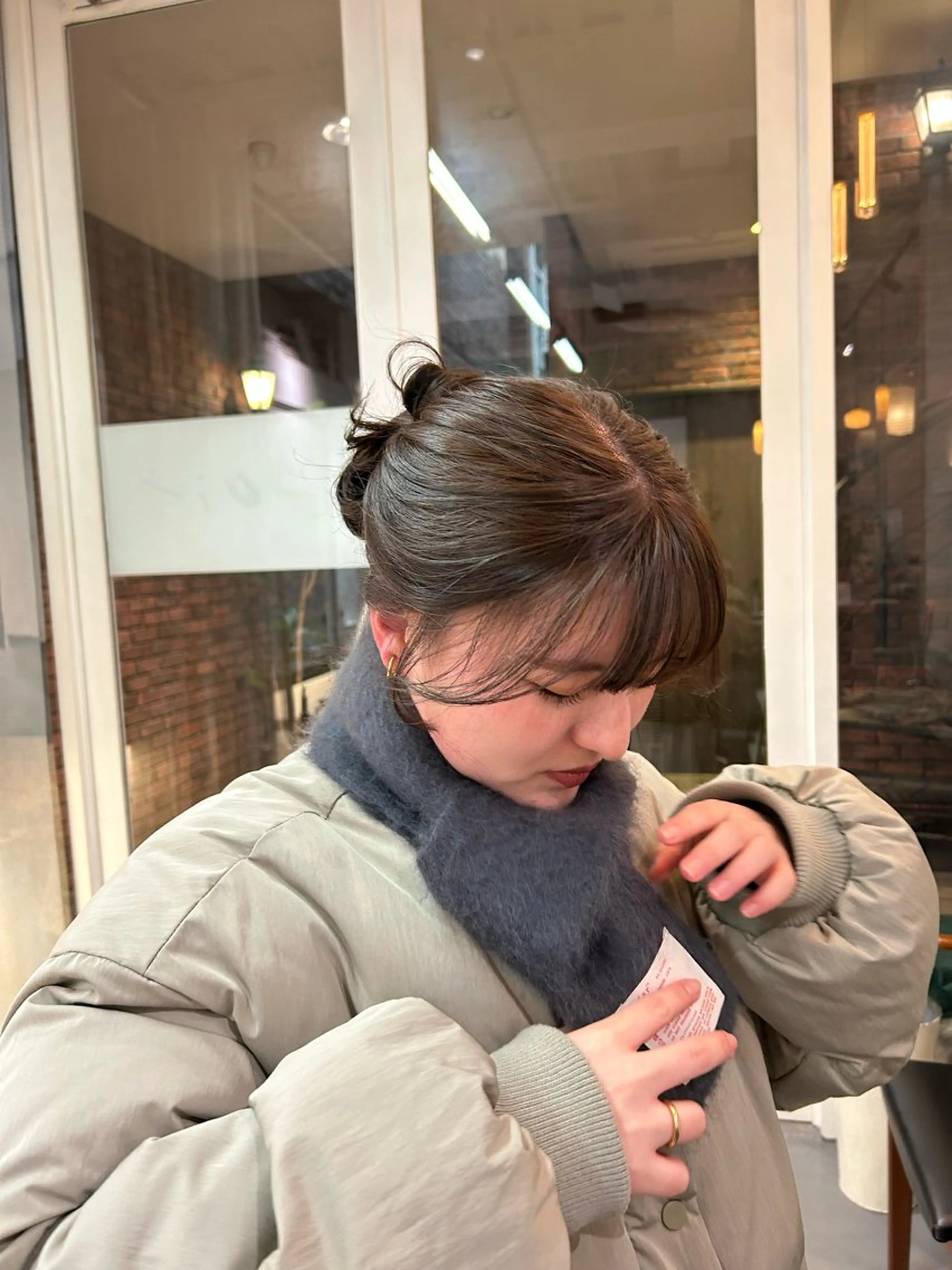 カラー ヘアアレンジ ooit所属・田崎 文香のヘアスタイル