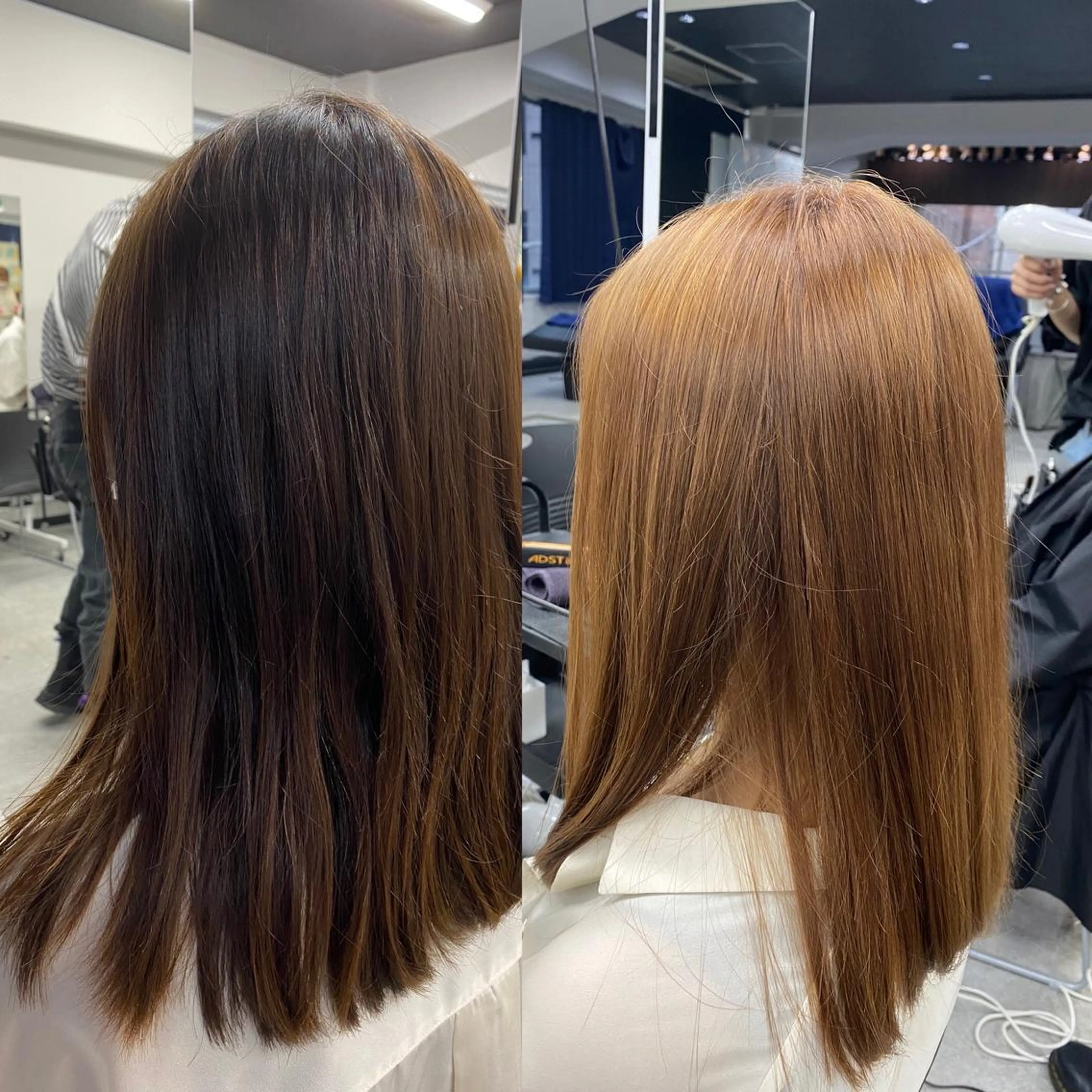 ミディアム カラー メンズ特化 水口湧太のヘアスタイル