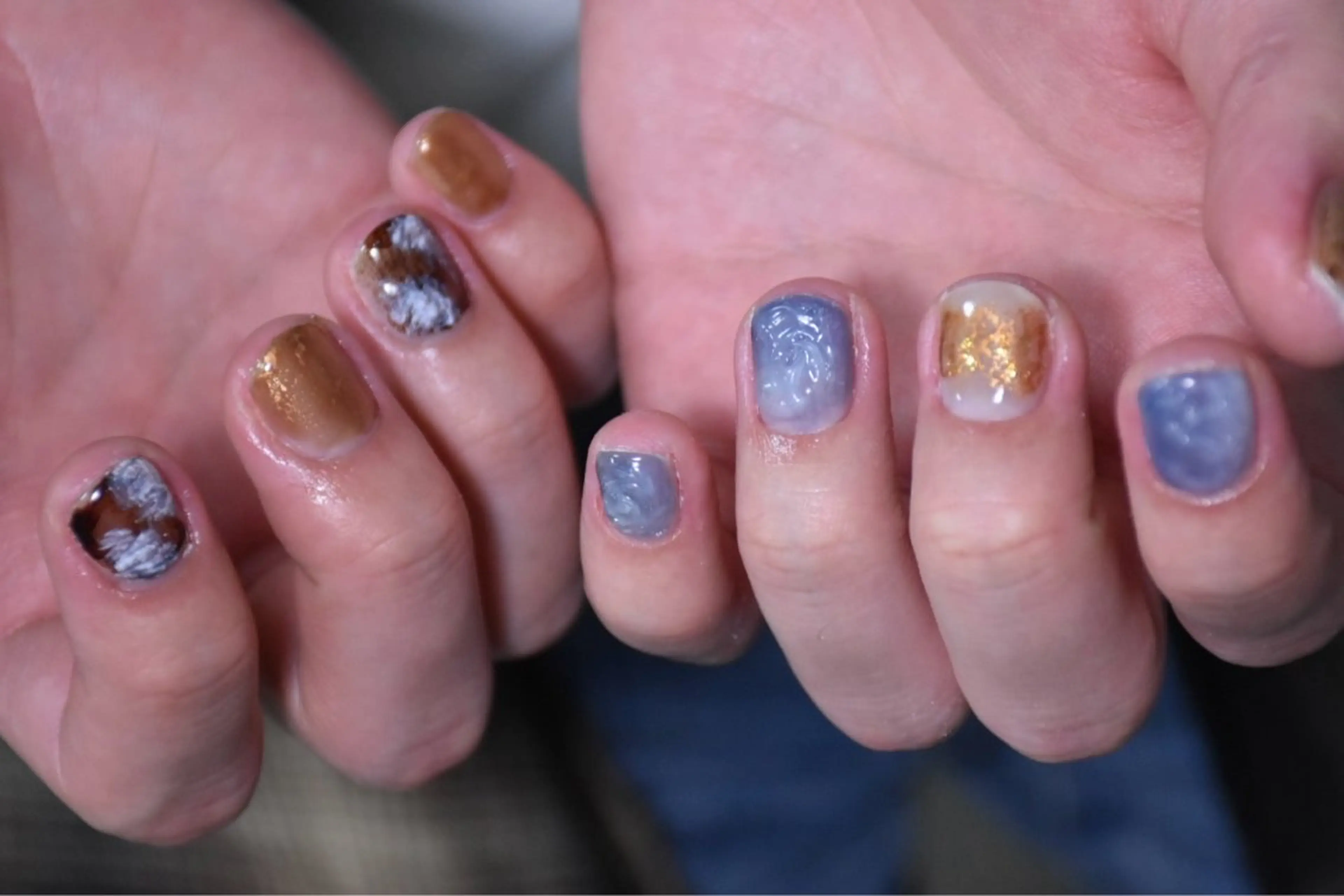 ネイル メンズネイル 持ち込み ニュアンスネイル milot.所属・milot. ミロットのネイルデザイン