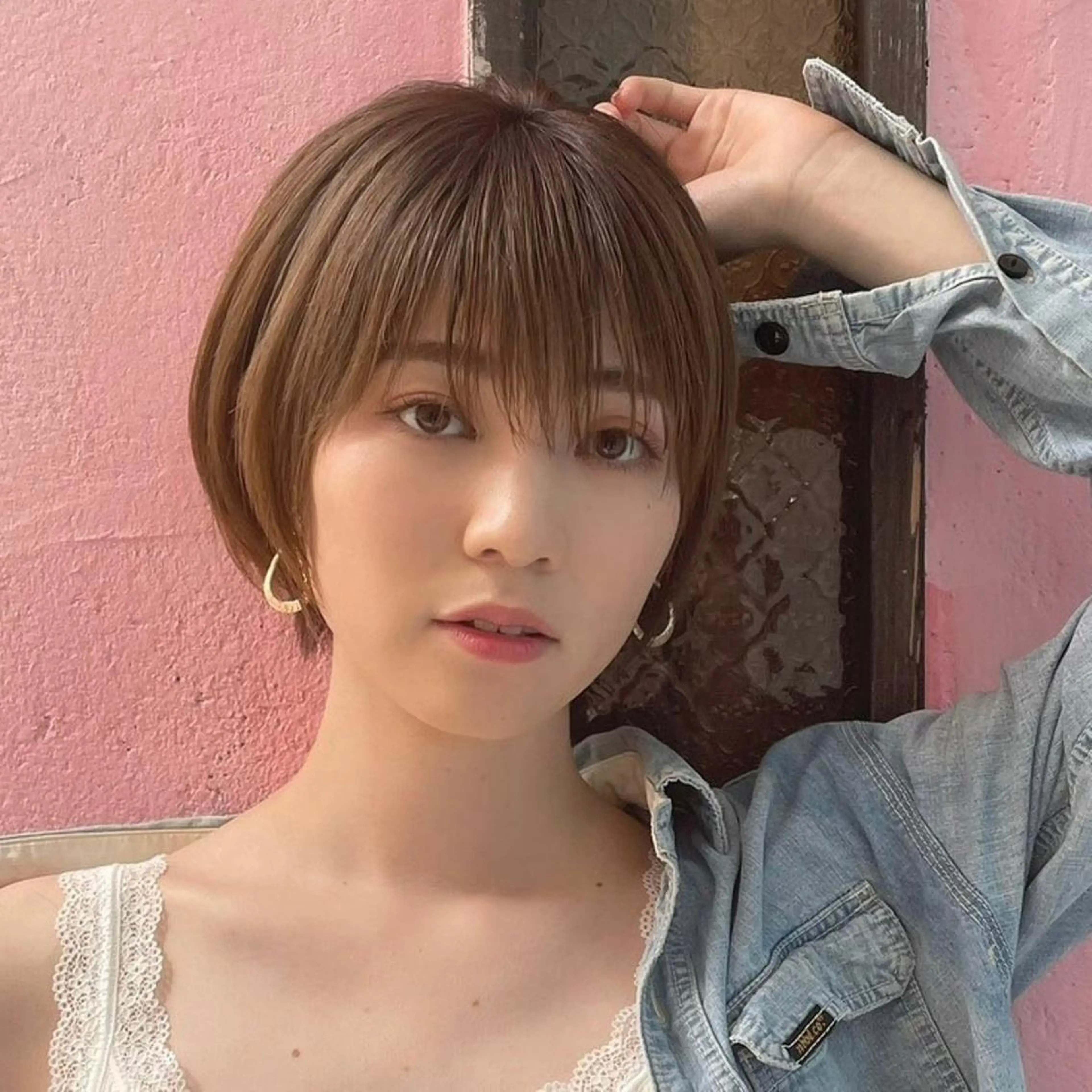 ショート カット ヘアカラー トリートメント サロウィン銀座RAYⅡ所属・❣️髪質改善/ 美髪矯正/沼座悠人のヘアスタイル