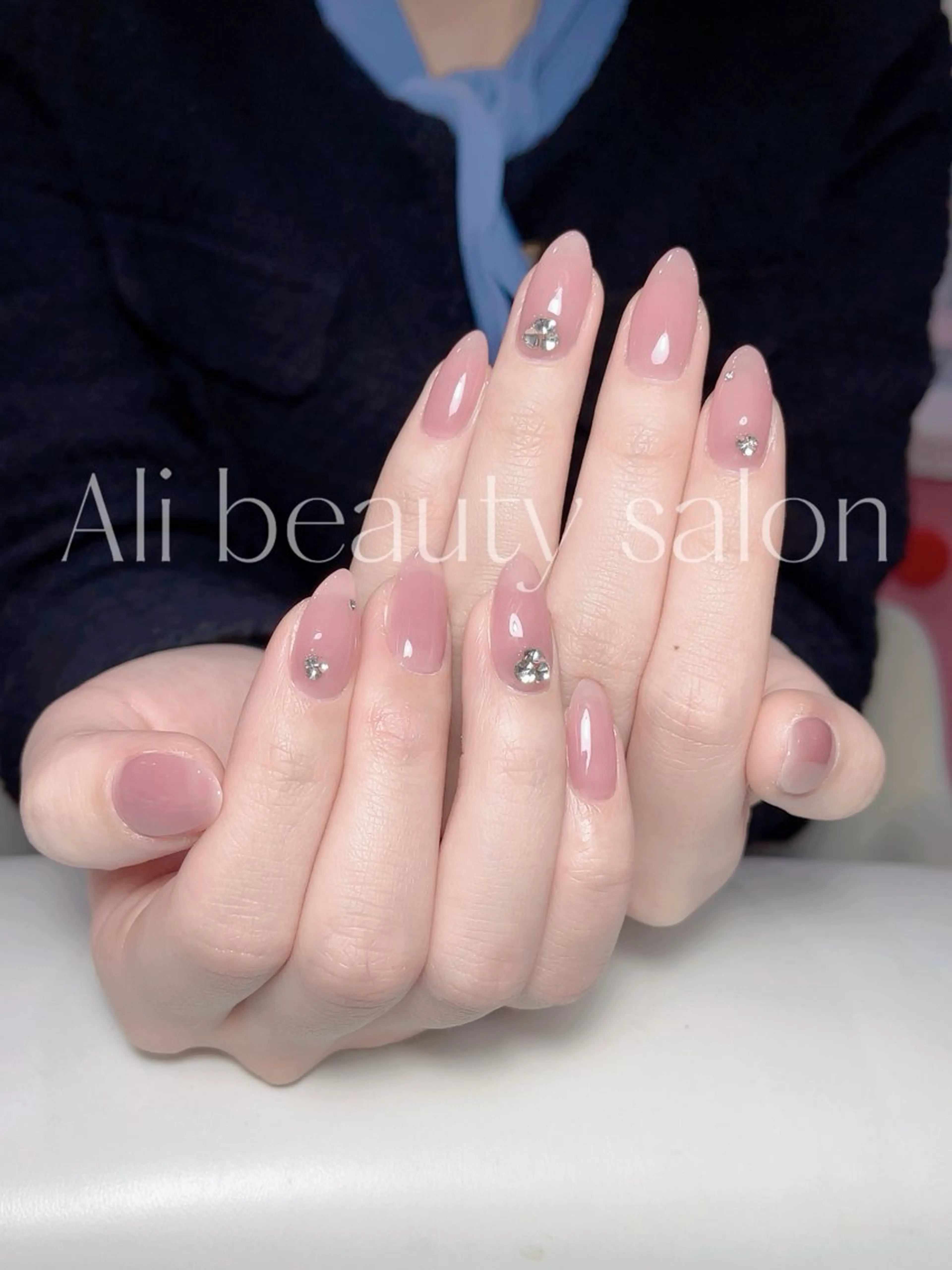 ネイル シンプルネイル ハンドネイル Ali 新小岩 ネイル専門のネイルデザイン
