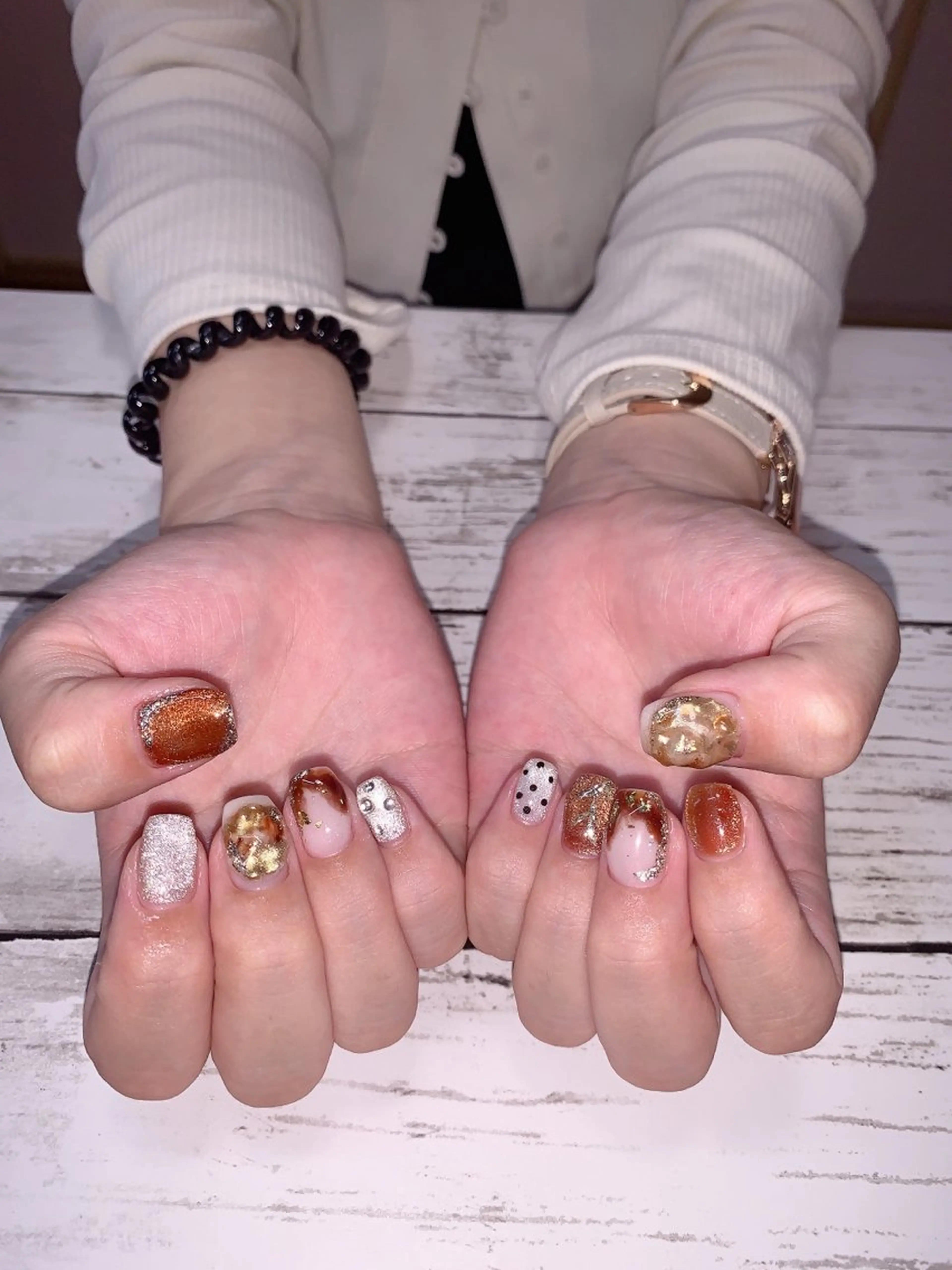 ネイル ゆず秋葉原 Vickyのネイルデザイン