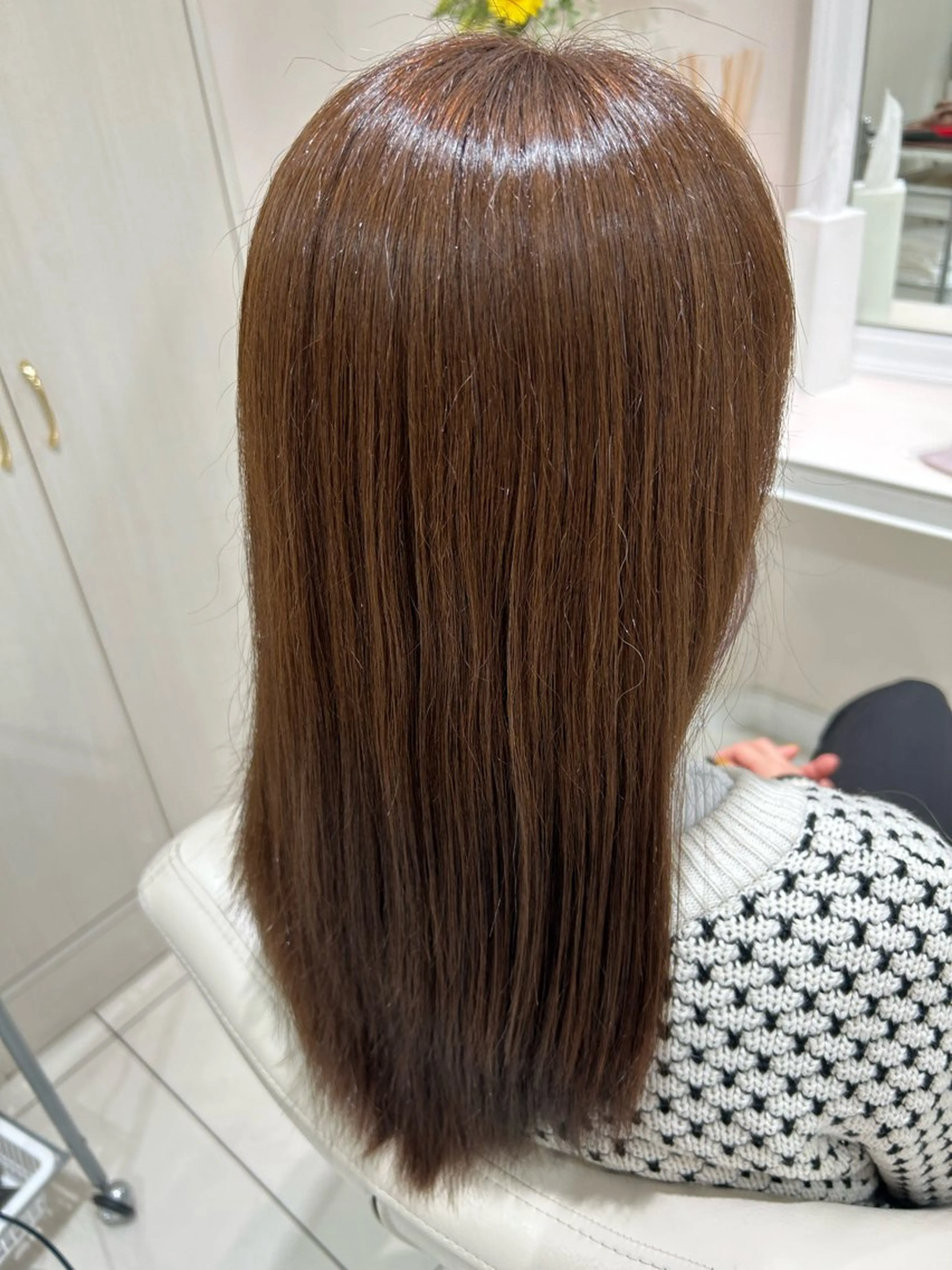 ロング カラー ブラウンカラー イルミナカラー ヘッドスパ💎今井 美玖💎のヘアスタイル