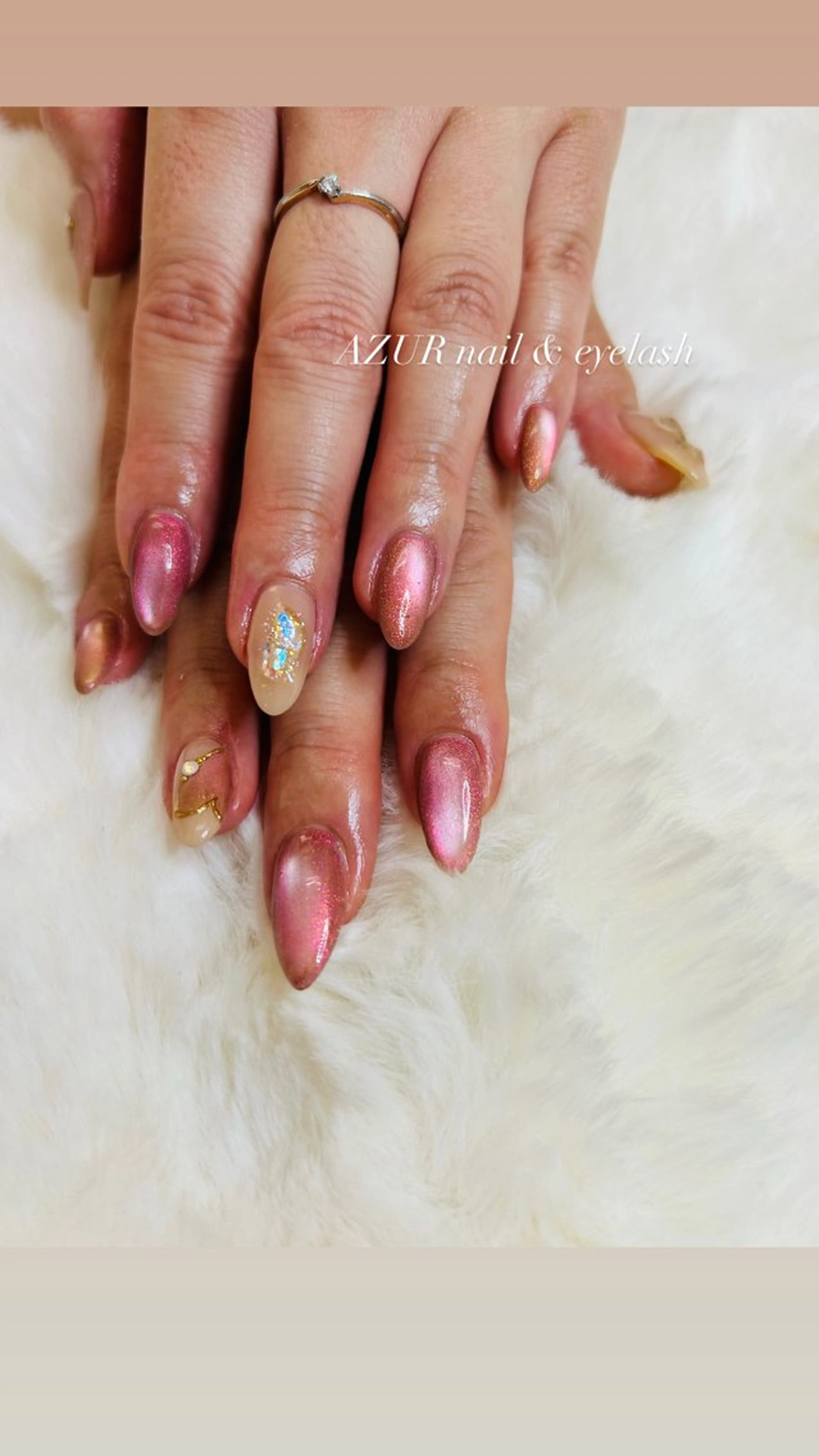 ネイル AZUR N&eyelashのネイルデザイン