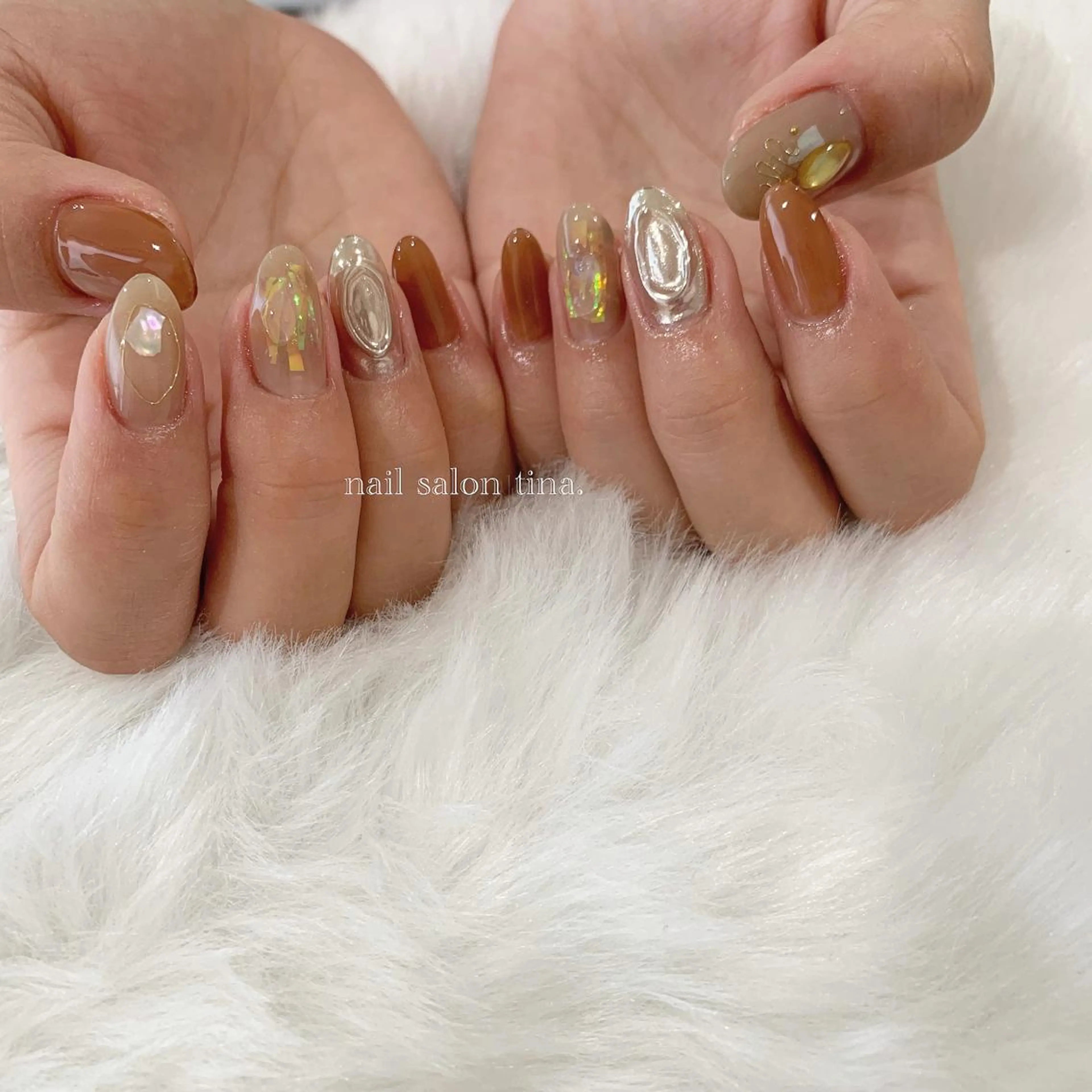 ネイル nail salon tina.所属・中山 はづきのネイルデザイン