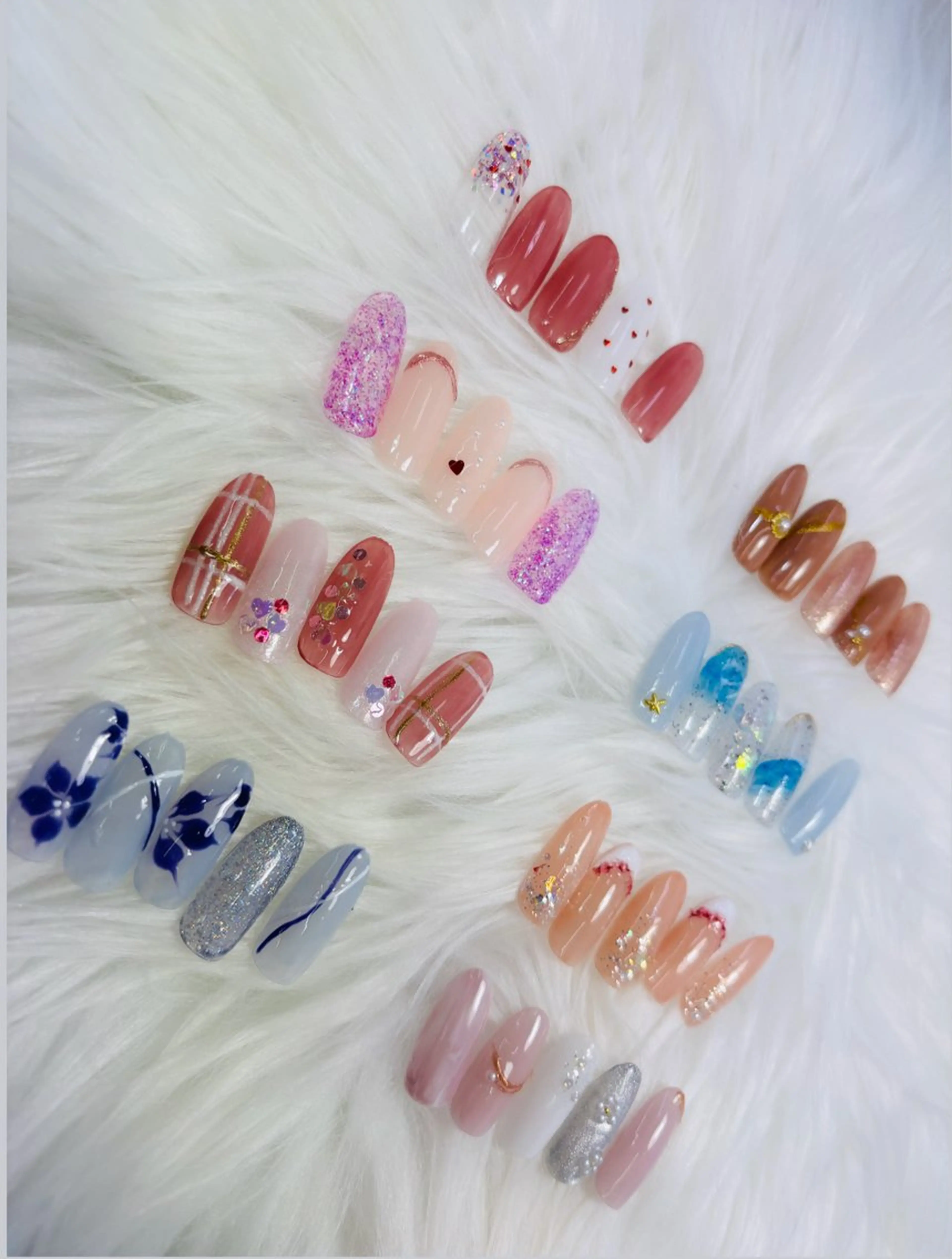 ハンド月替わりキャンペーンデザインコース ¥3,980の写真