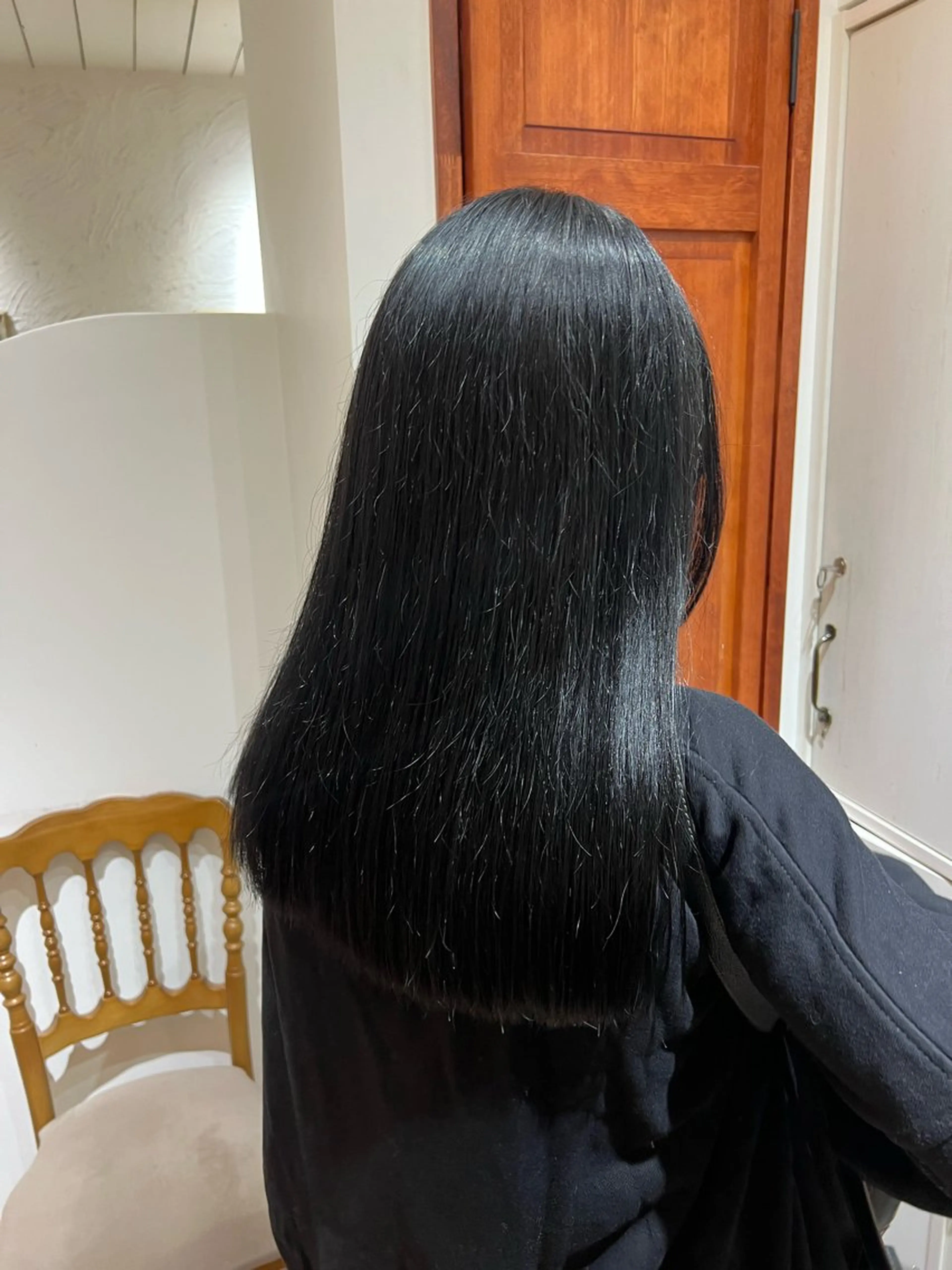 セミロング カラー 🥀韓国ヘア🥀 宮津真菜のヘアスタイル