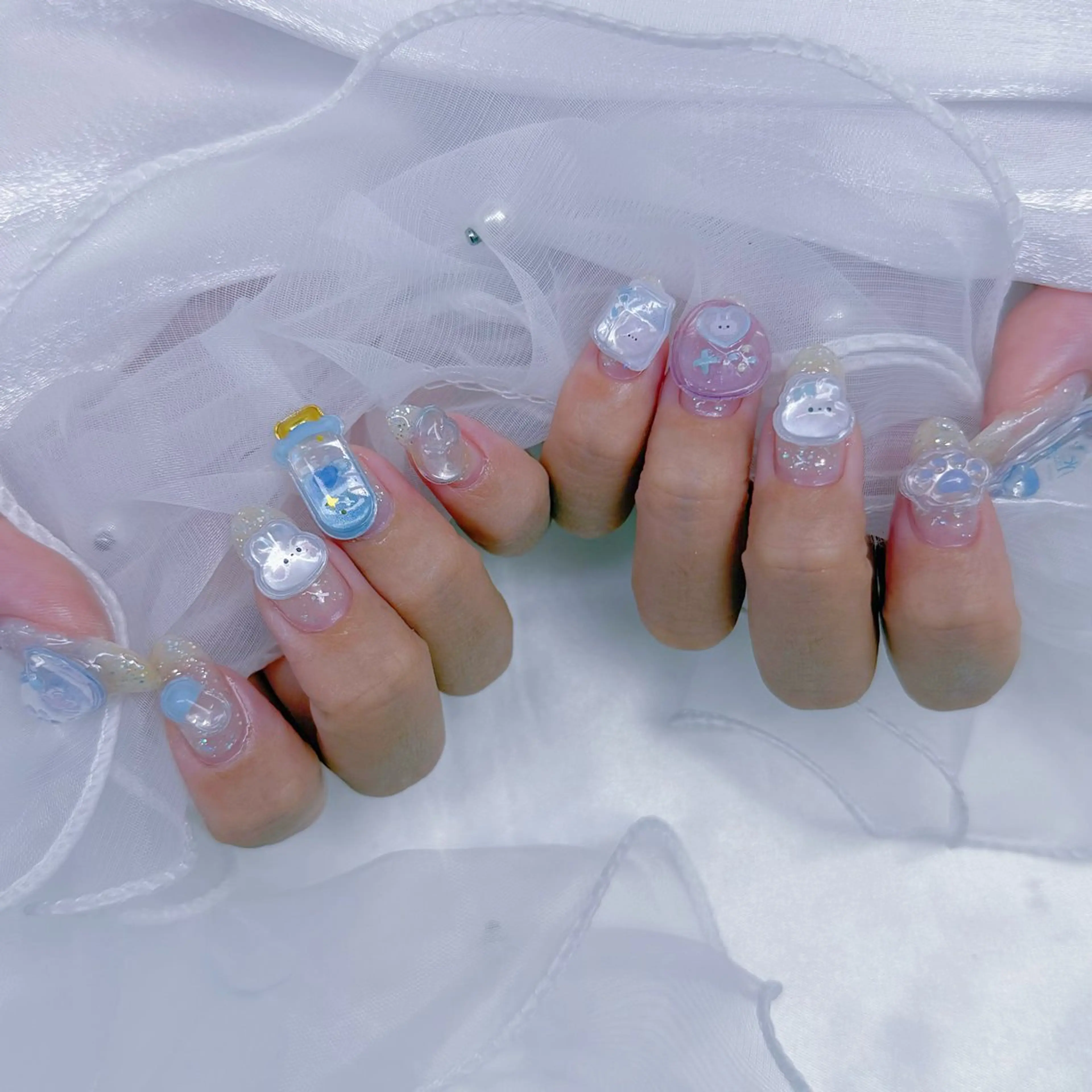 ネイル ハンドネイル Romymoon nail帆南☾ ໋のネイルデザイン