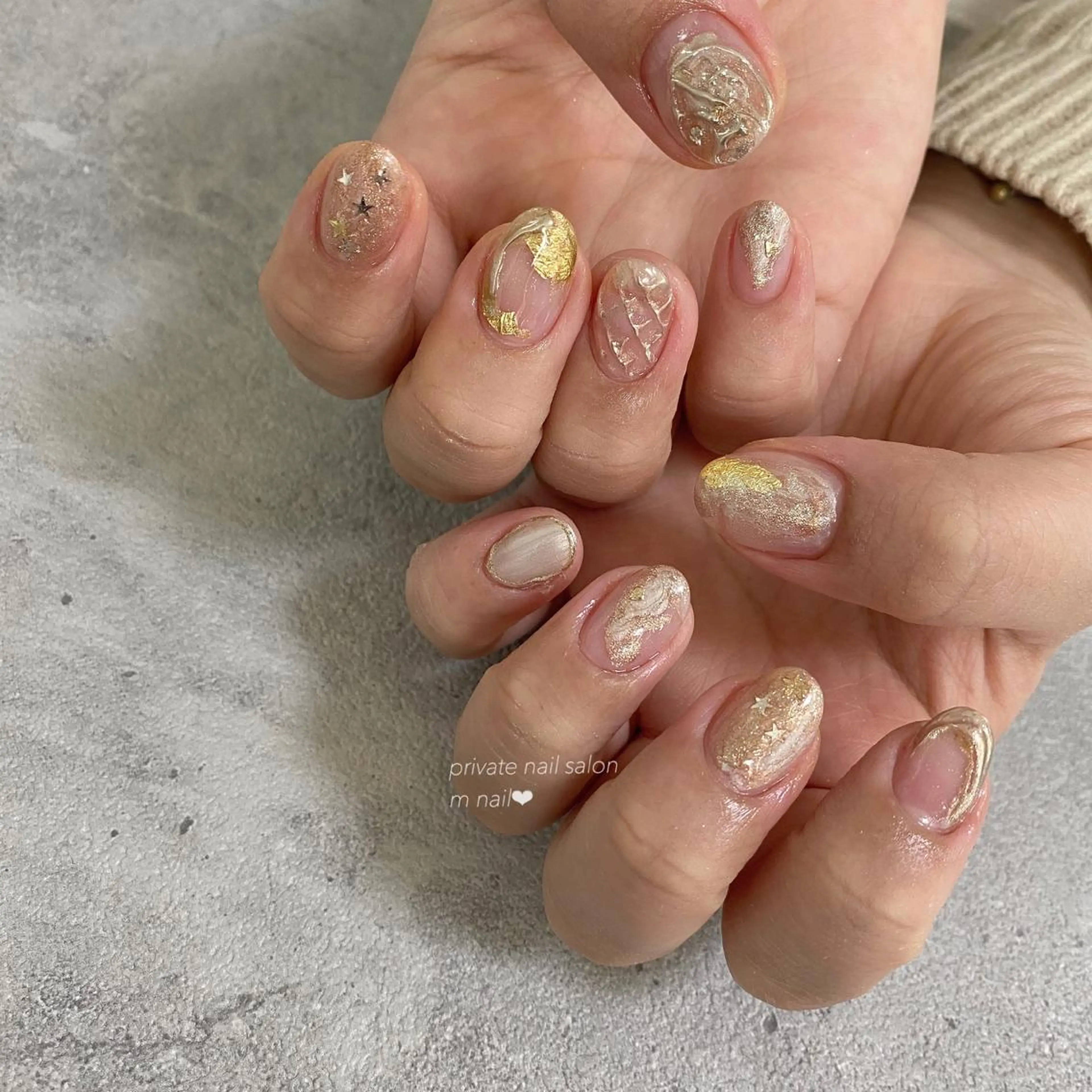 ネイル ハンドネイル 小河原 舞のネイルデザイン