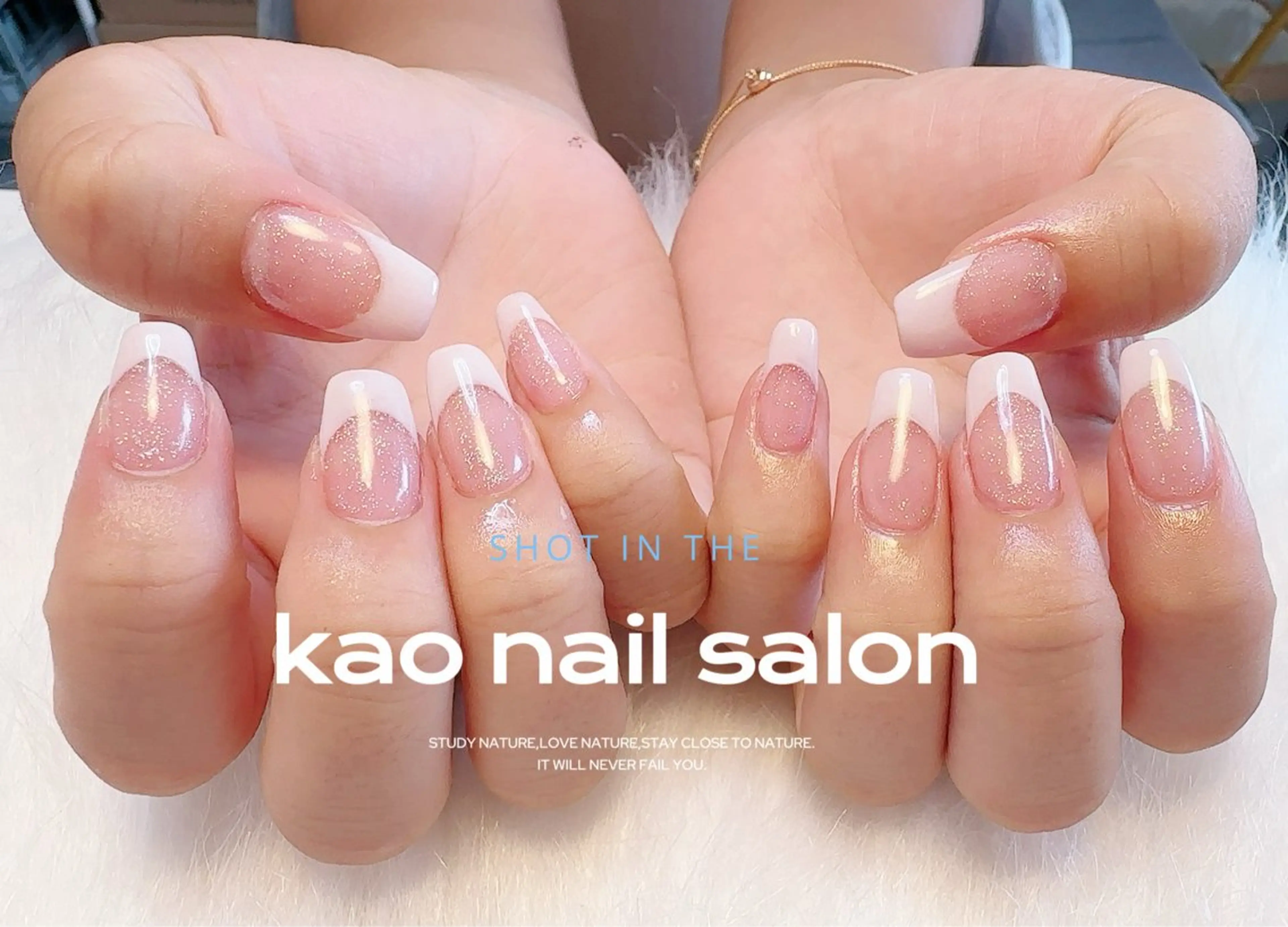 ネイル チークネイル 長さ出し フットネイル フレンチネイル ジェルネイル ハンドネイル kao nail マグネット/長さだしのネイルデザイン