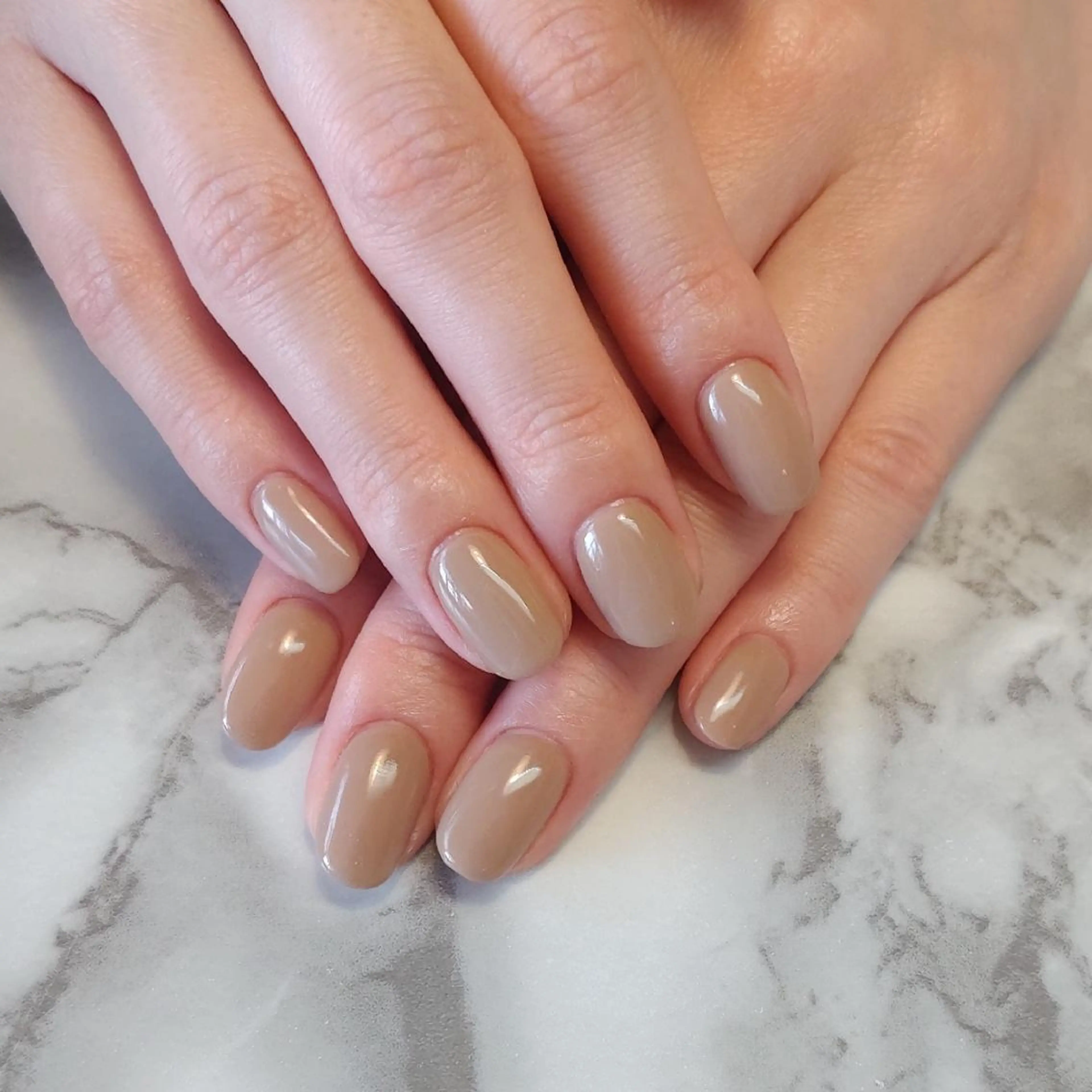 ネイル ワンカラーネイル ジェヌインネイル 河内のネイルデザイン