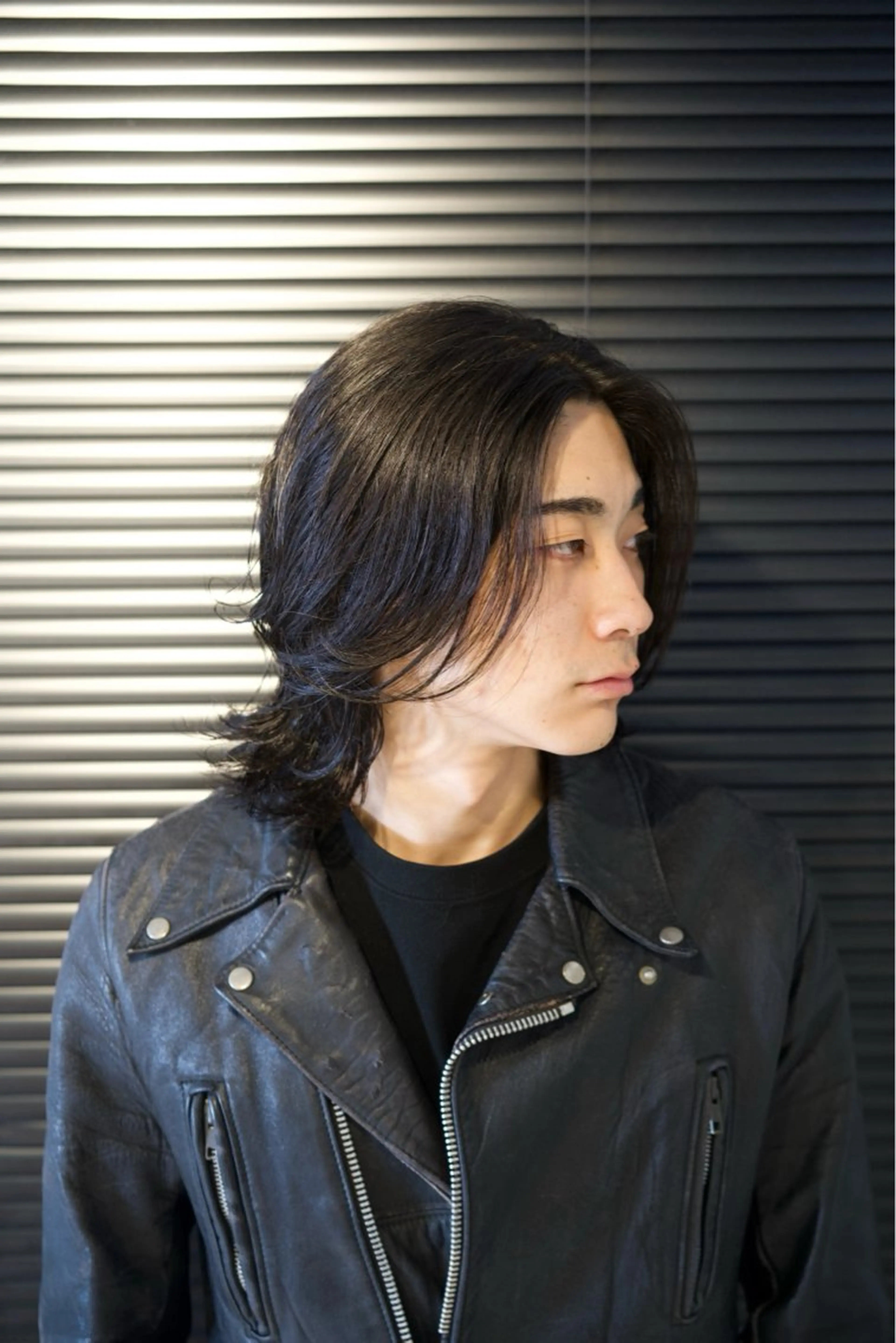 ミディアム パーマ メンズ カット パーマ 渋谷/メンズパーマ/ ミディアム/冨島佑太のヘアスタイル