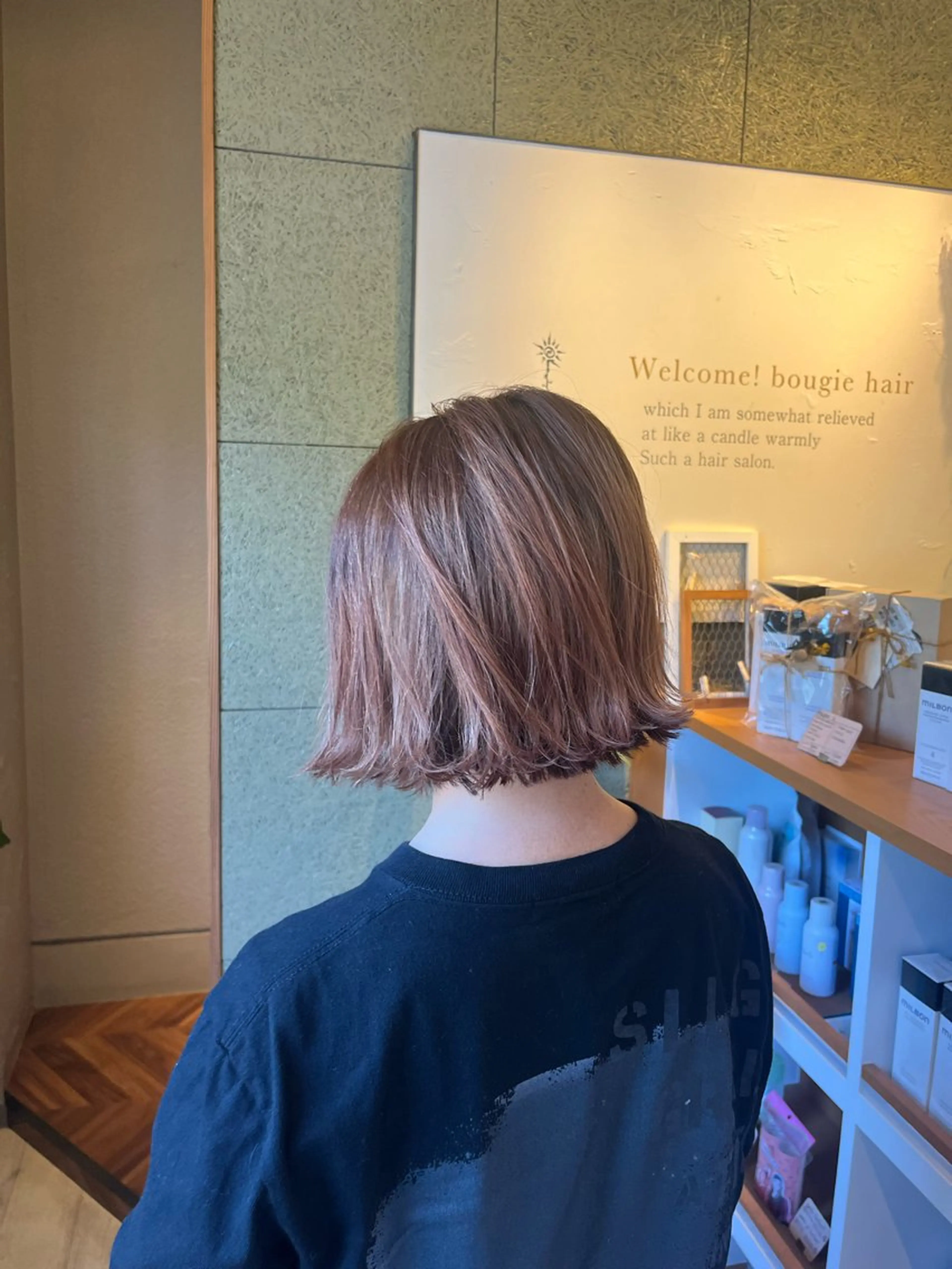 ✂︎切りっぱなしボブ💇‍♀️カット🫧シャンプー&ブローorアイロンスタイル仕上げ🍓可愛くお仕上げします🍒ྀིの写真