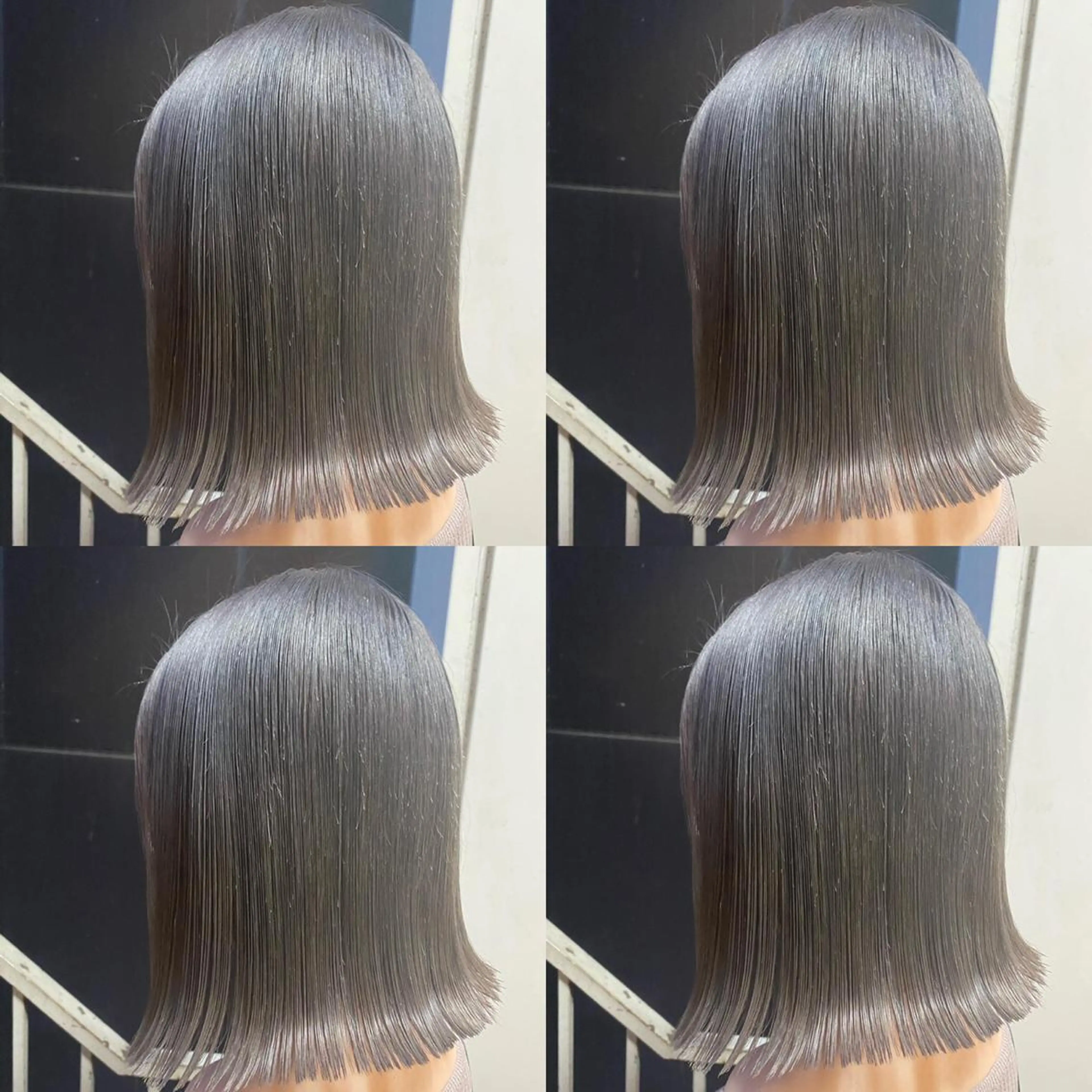 ミディアム カラー レイヤー×髪質改善 マネージャー安藤光司のヘアスタイル