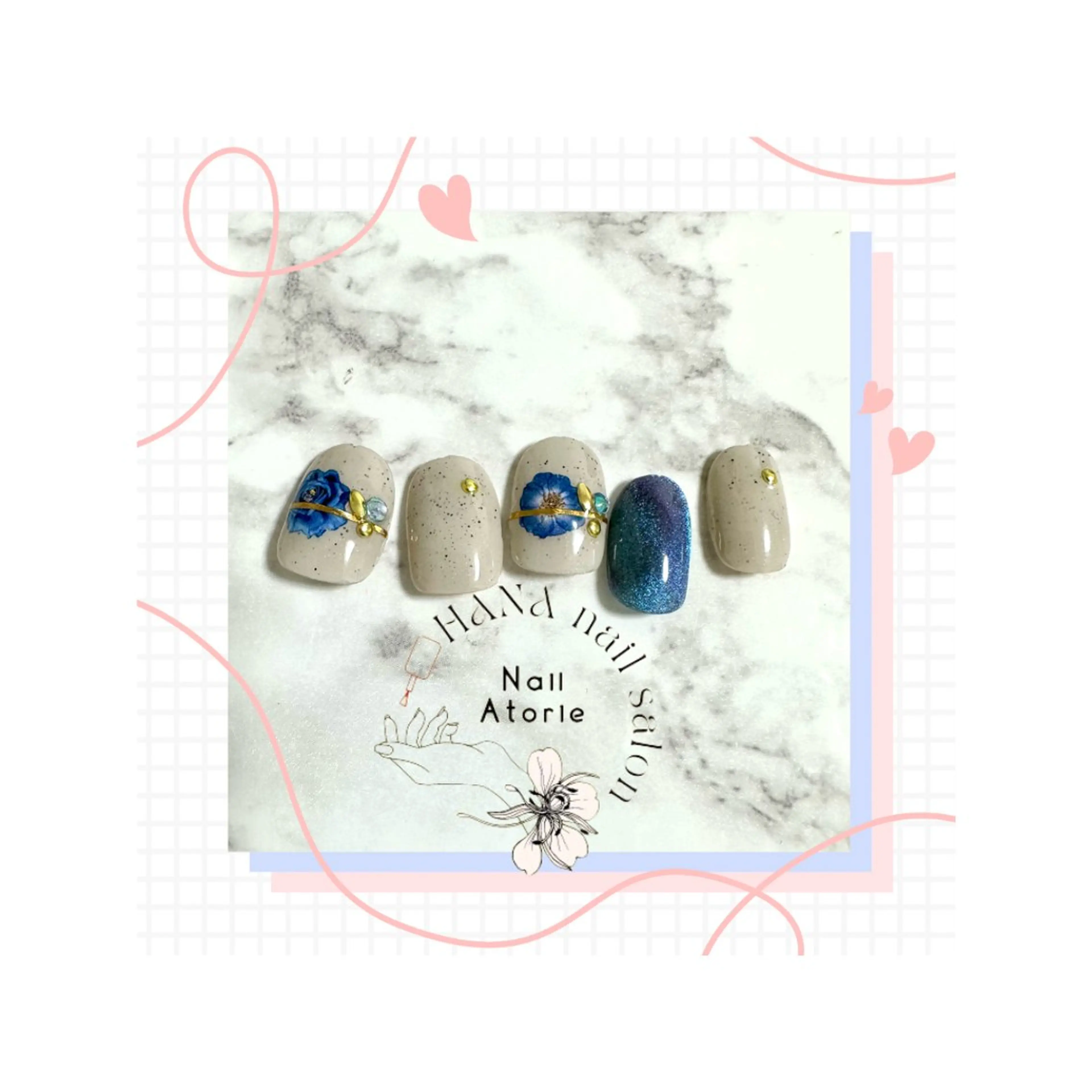 ネイル ハンドネイル HaNA 　nail salonのネイルデザイン
