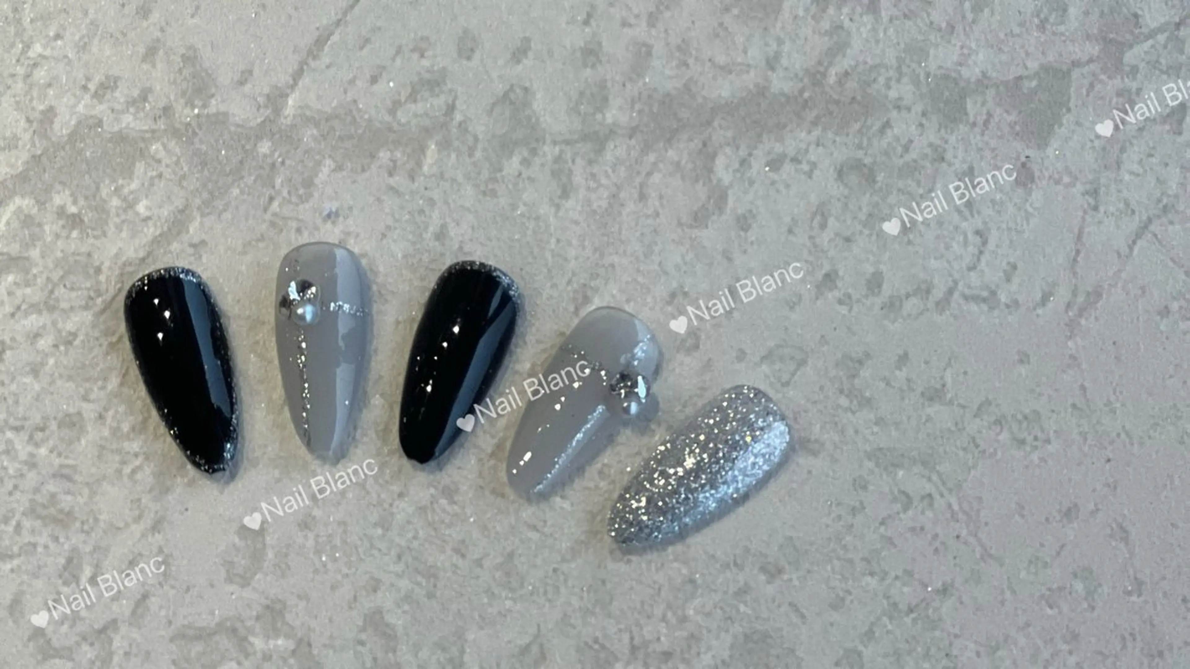 🌱長さ出し10本当店サンプルシンプル定額デザイン💐⭐️初回ソフトジェルオフ無料🆓ベース色変更◎の写真