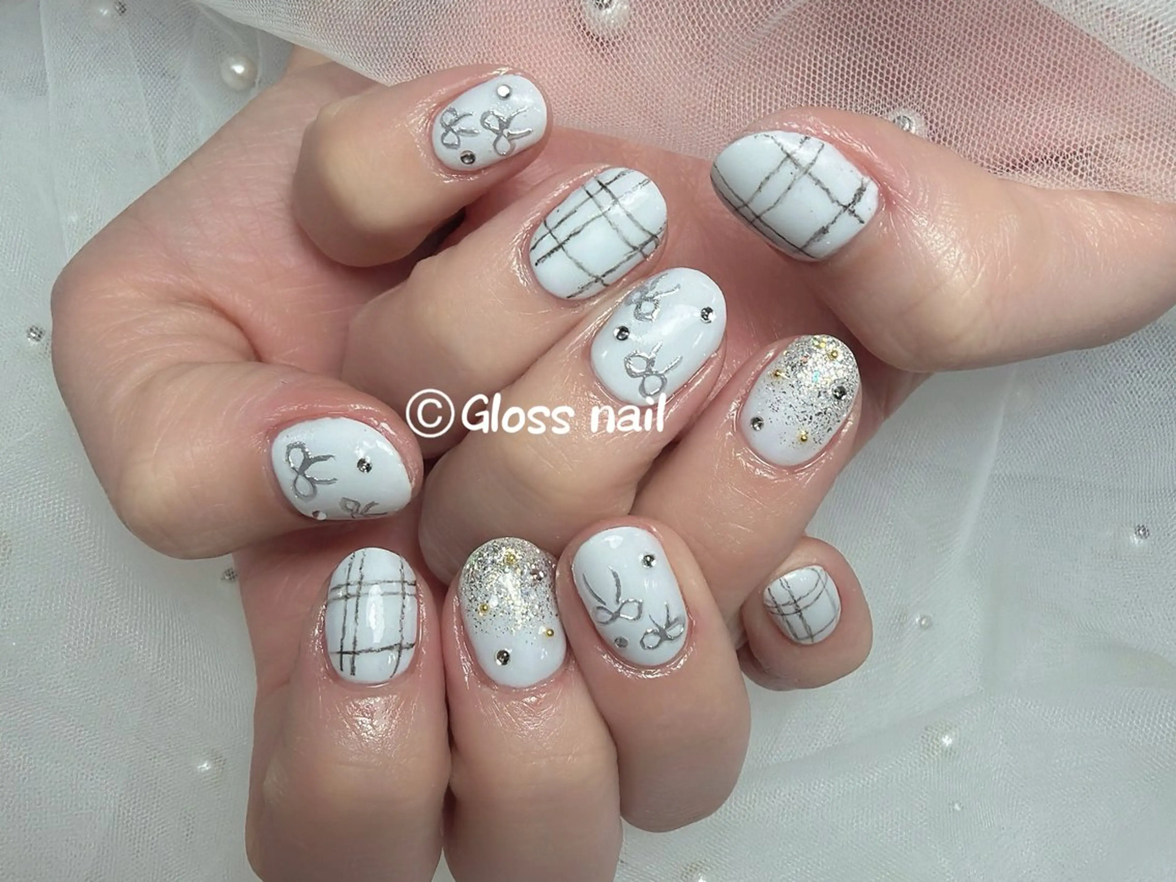 ネイル Gloss nail salonジェル&長さだし専門店所属・Meri💅ジェル& チップ長さだし専門のネイルデザイン