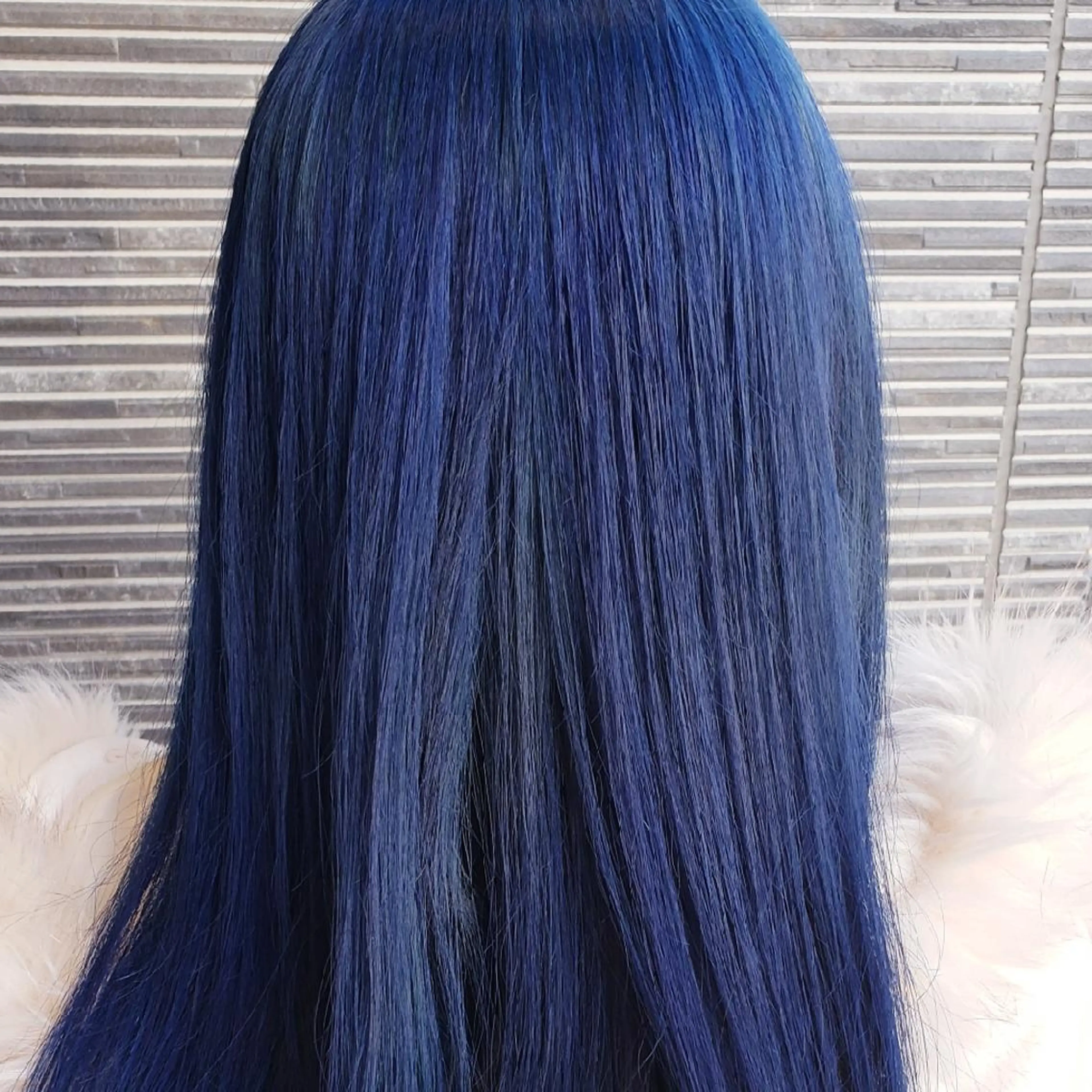 セミロング カラー ブルーカラー 髪質改善 トリートメント ヘアカラー トリートメント 【とにかく髪に優しい ❇️】森田篤のヘアスタイル