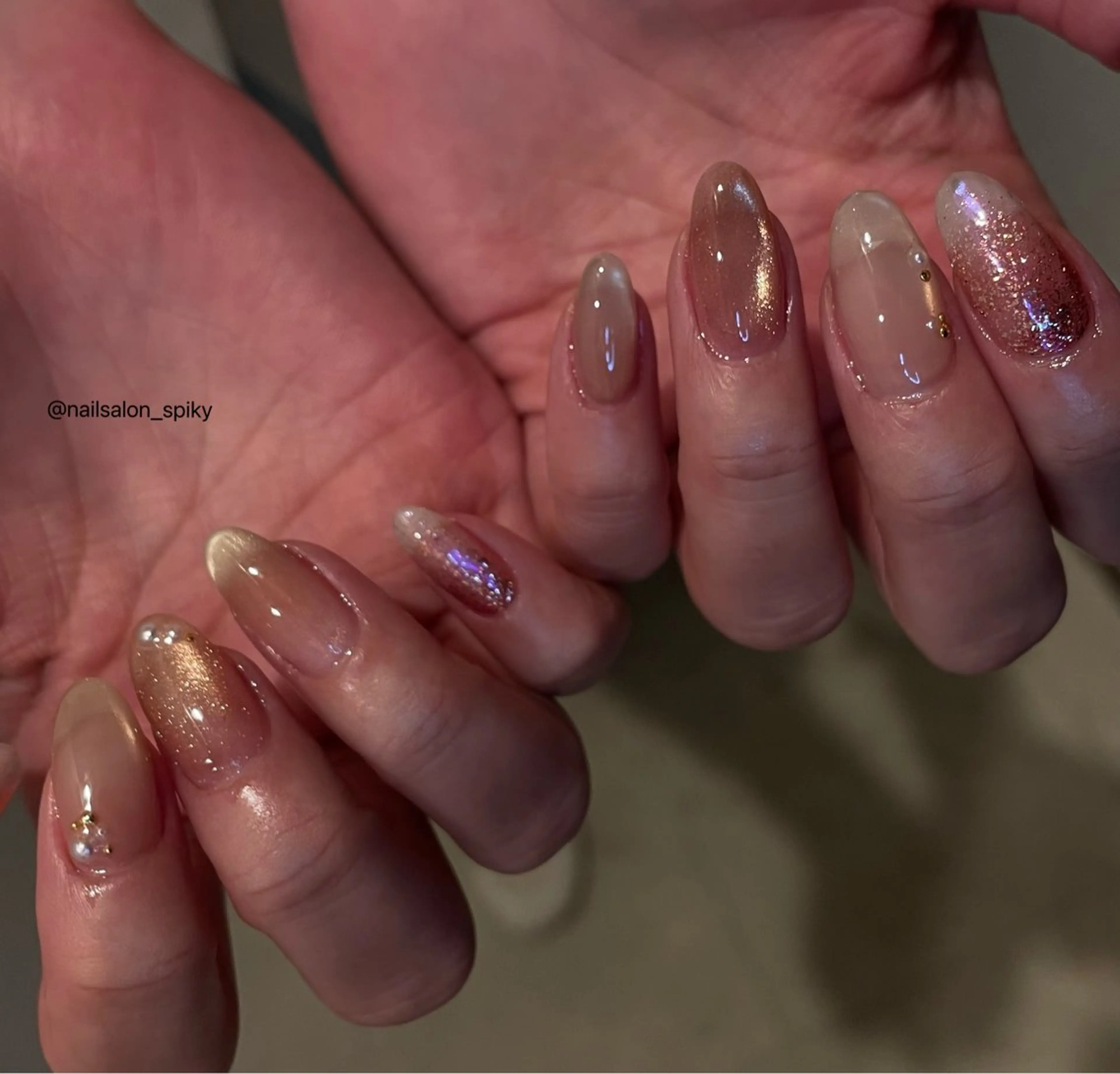 ネイル Spiky とうげ ふうかのネイルデザイン