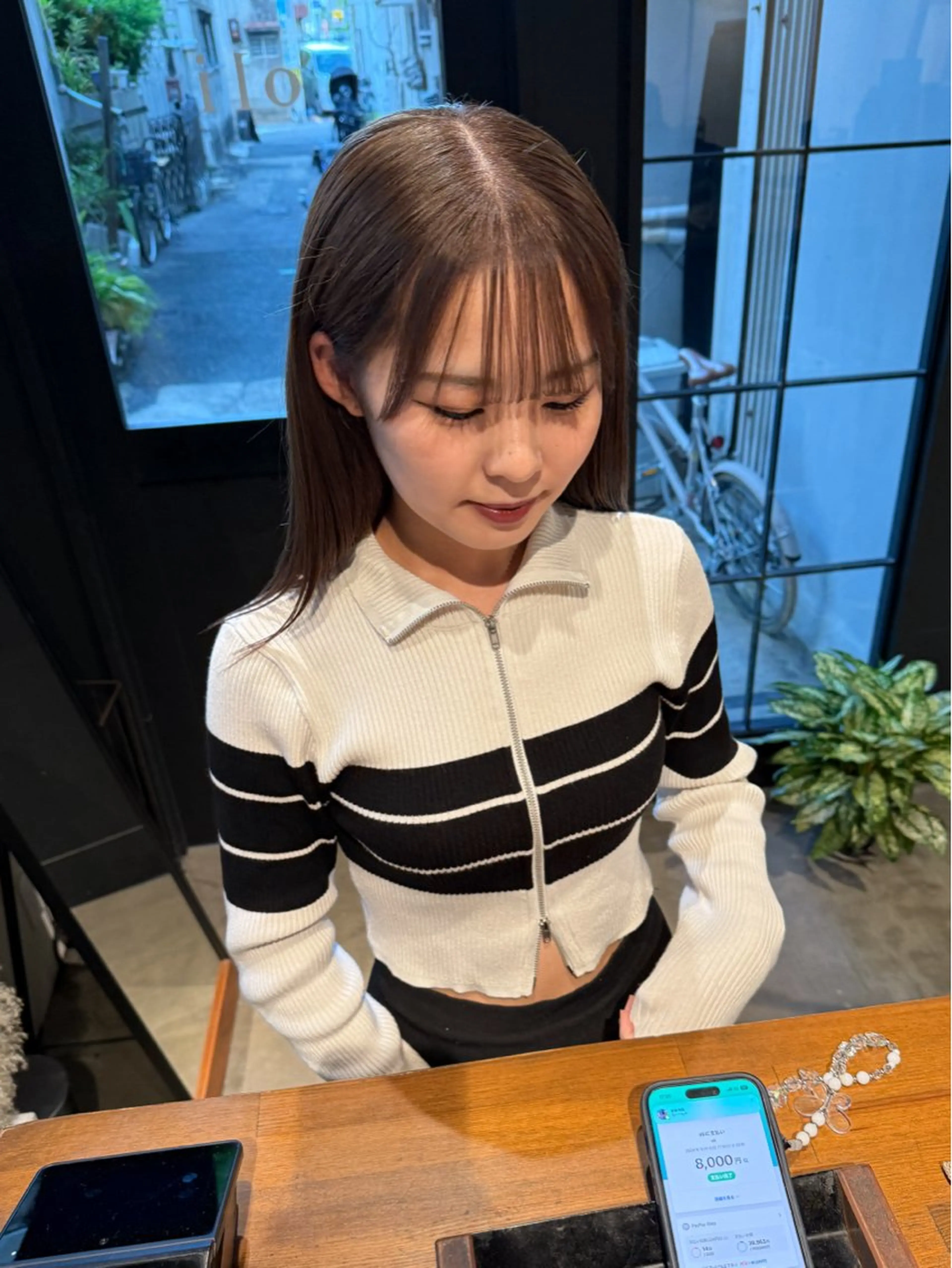 ミディアム カット ヘアカラー トリートメント fubuki🪷 似合わせカットカラーのヘアスタイル