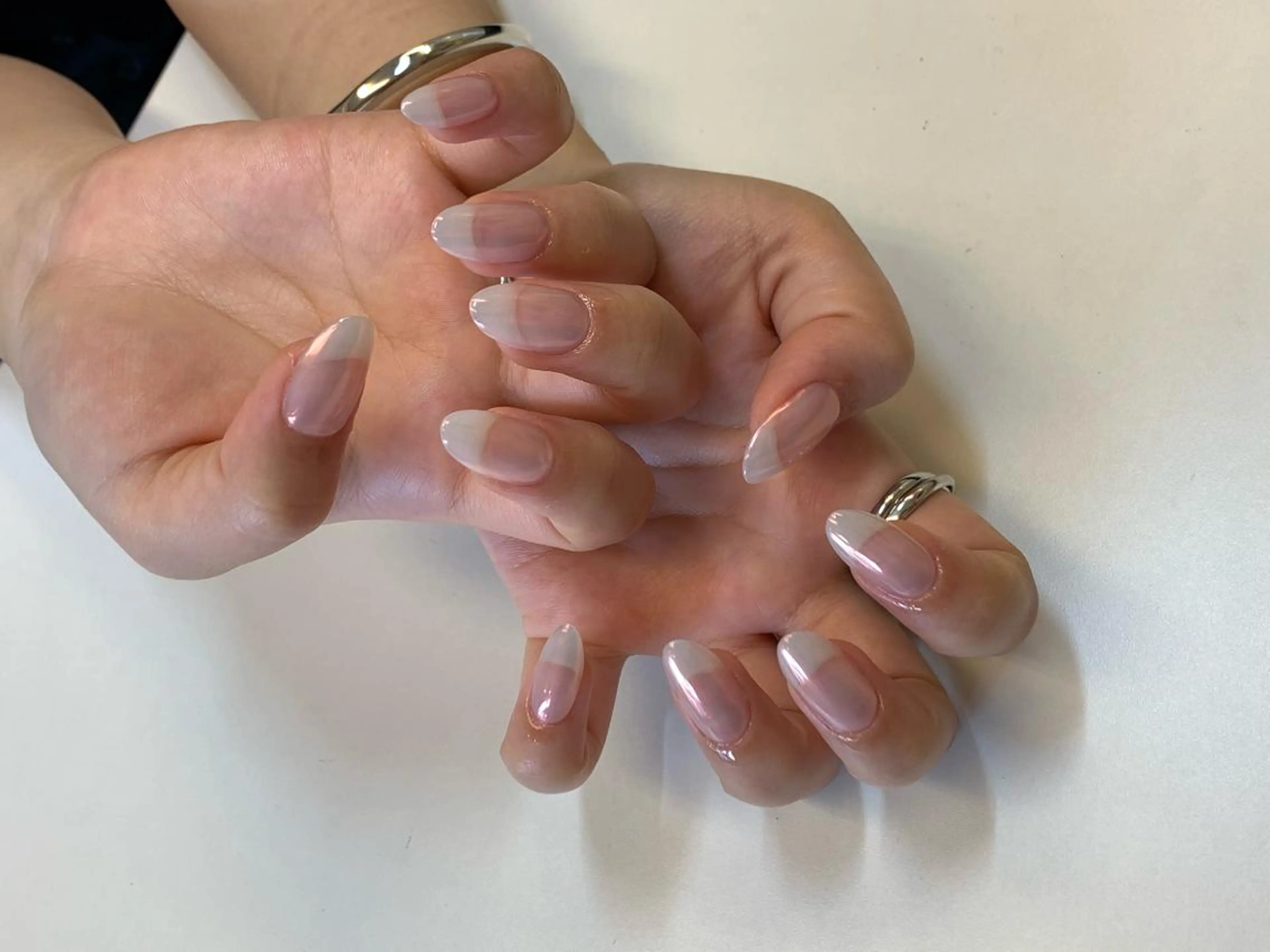 《オフあり》🌈スカルプ【とっても自然な仕上がり】☆地爪風スカルプ✨💅の写真