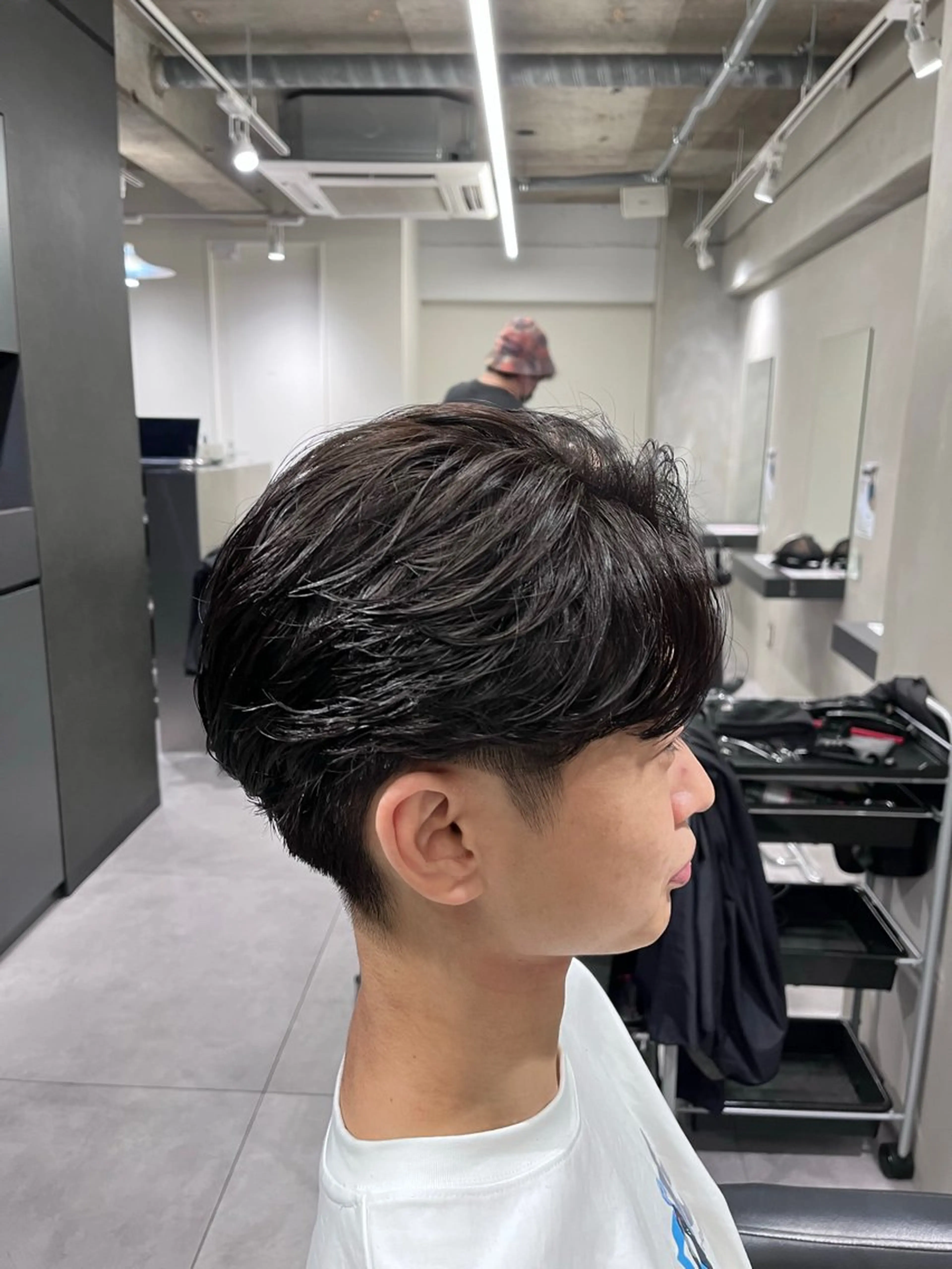 パーマ メンズ カット パーマ 🐺ウルフ /メンズ専門/そらのヘアスタイル