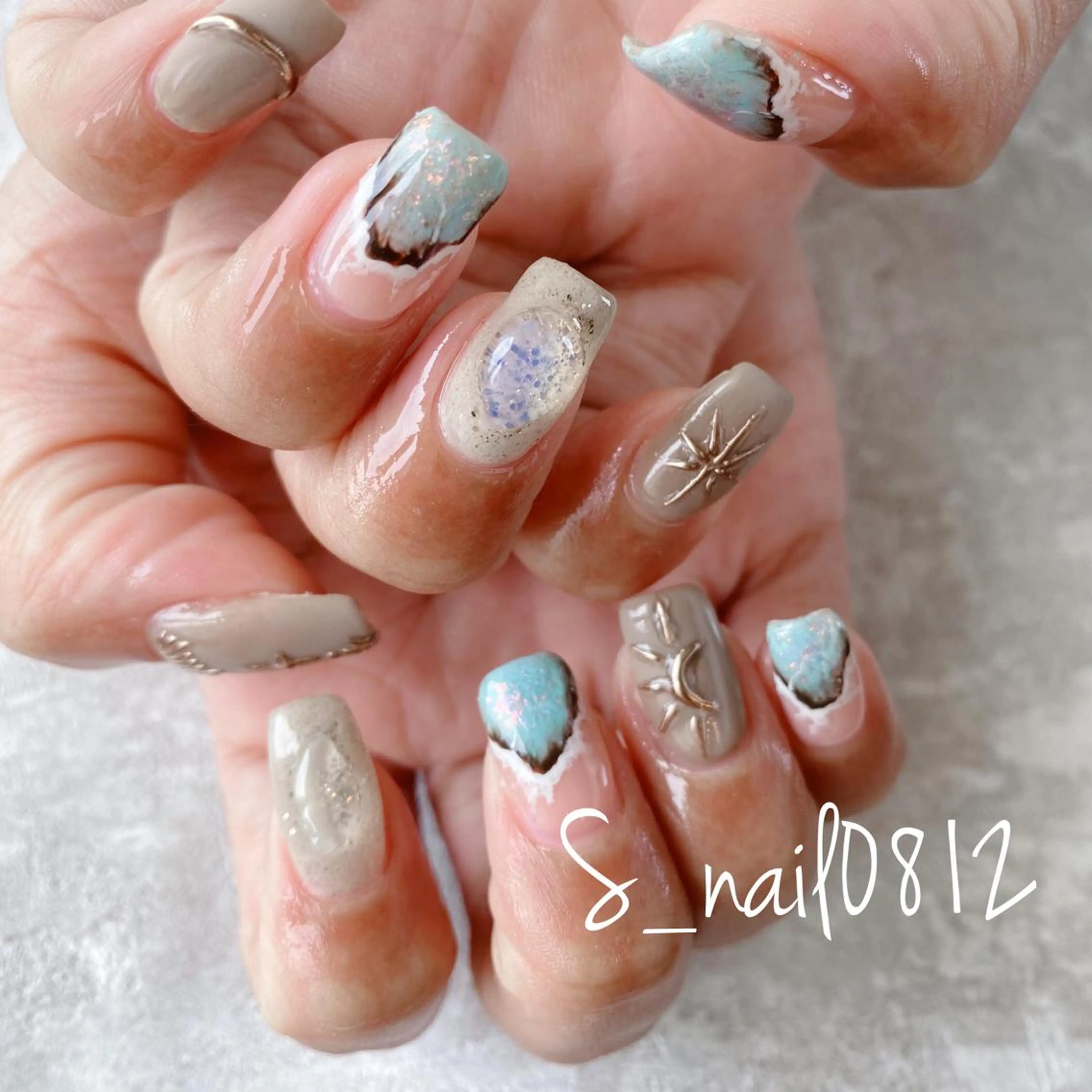 ネイル ハンドネイル 菅原 さおりのネイルデザイン