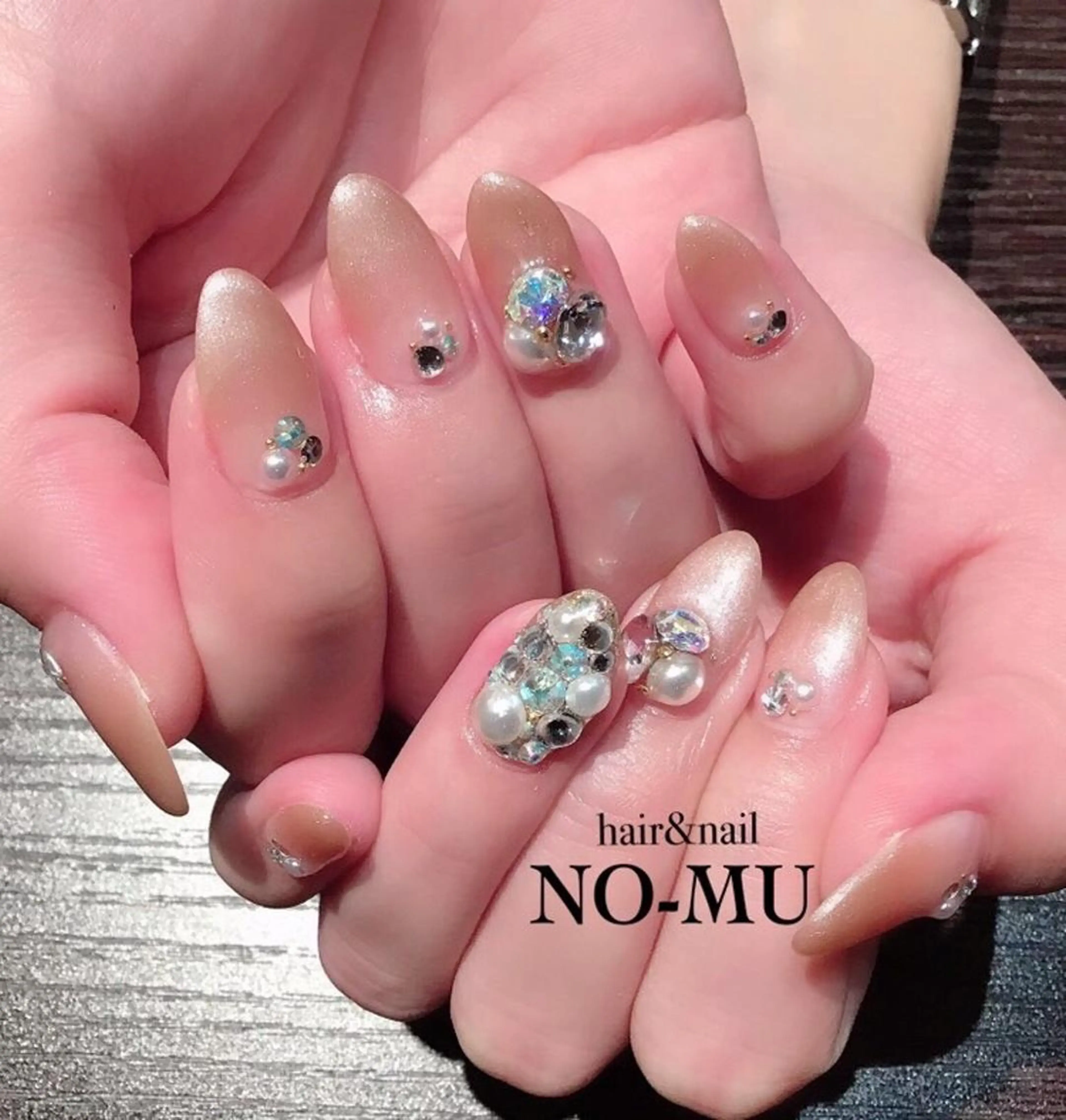 ネイル hair&nail NO-MU所属・hair&nail NO-MUのネイルデザイン