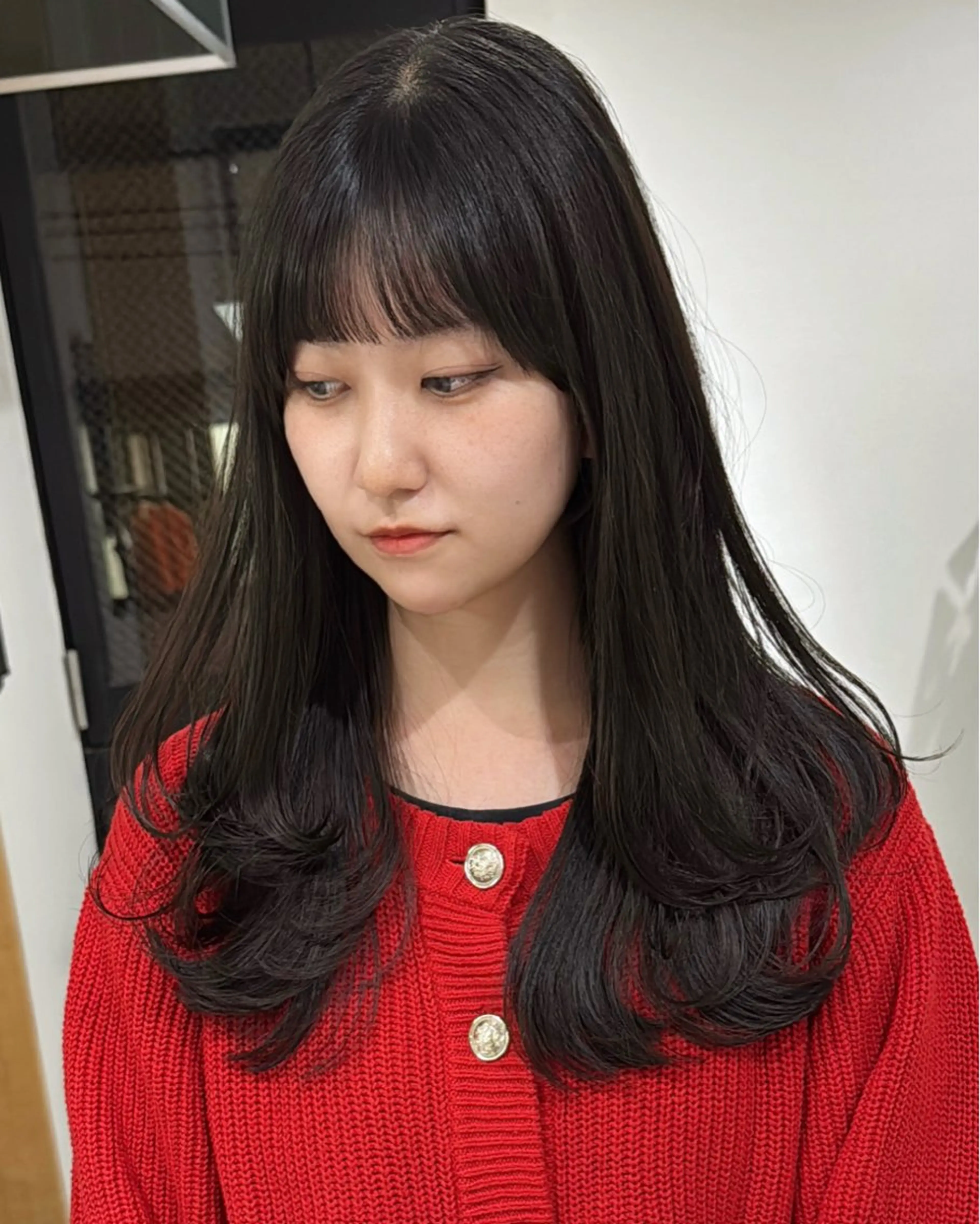 ロング カット ヘアカラー イメチェンレイヤー/ ボブ/菅野恭平🍀のヘアスタイル