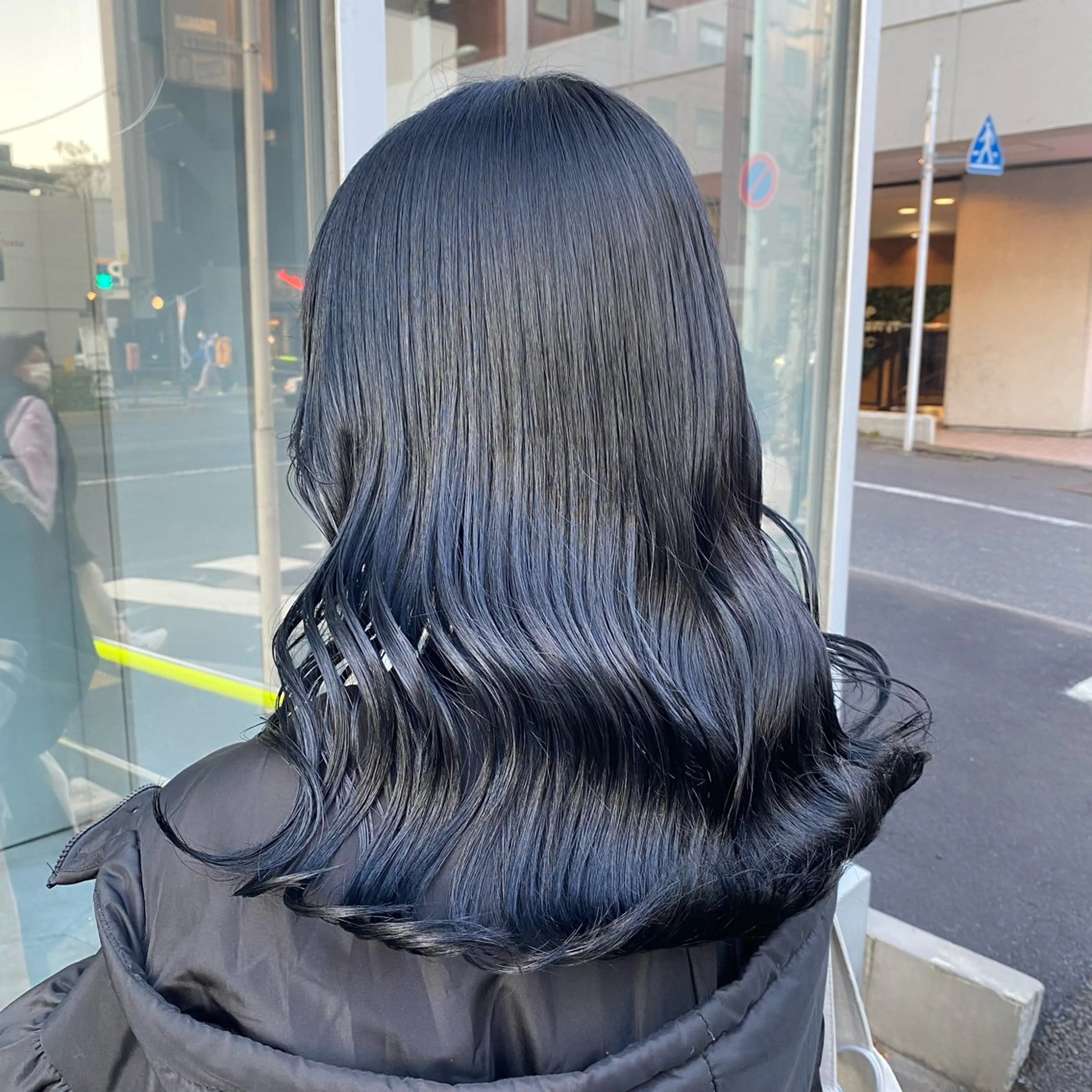 セミロング カラー 💗艶髪透明感カラー 💗DAIKI💗のヘアスタイル